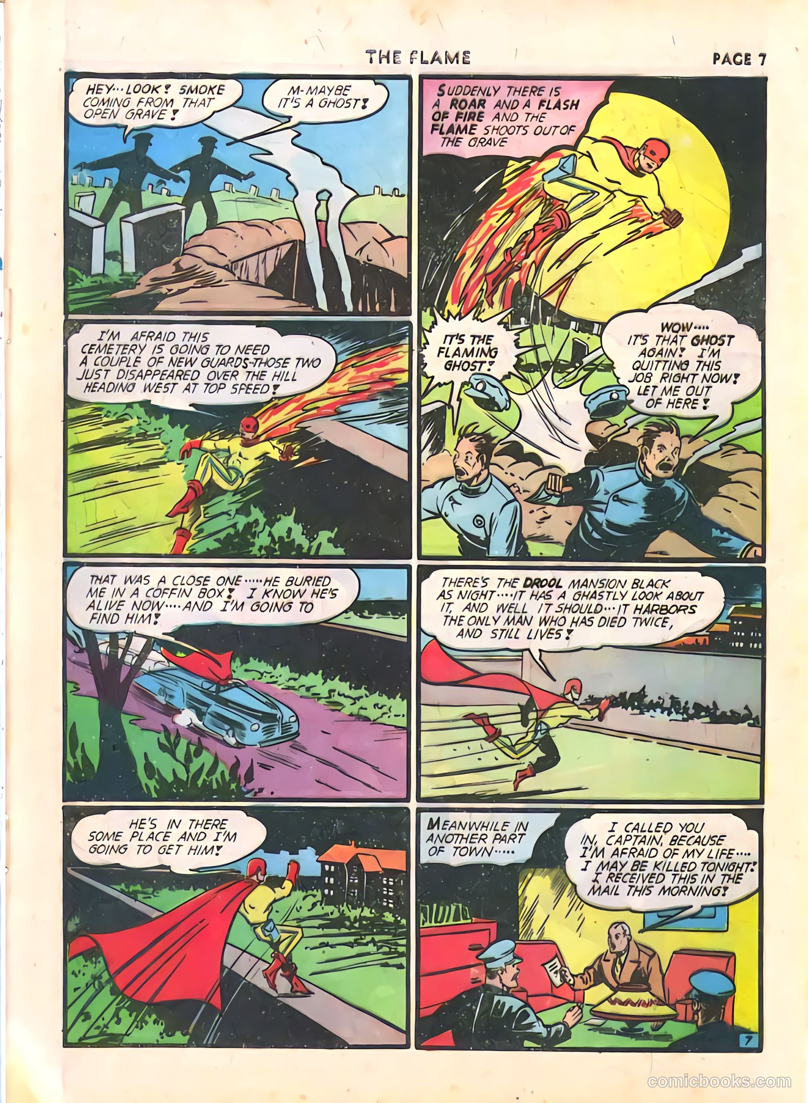 The Flame #5 (1941) — page 9 of 67
