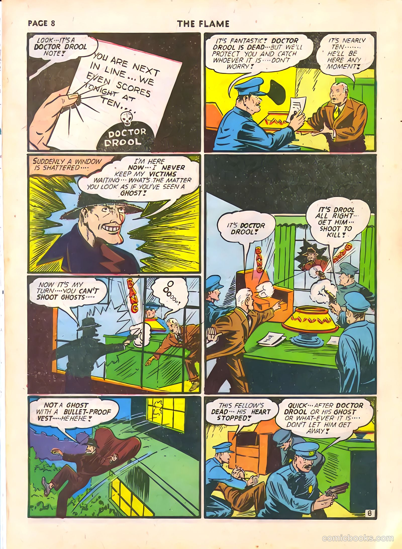 The Flame #5 (1941) — page 10 of 67