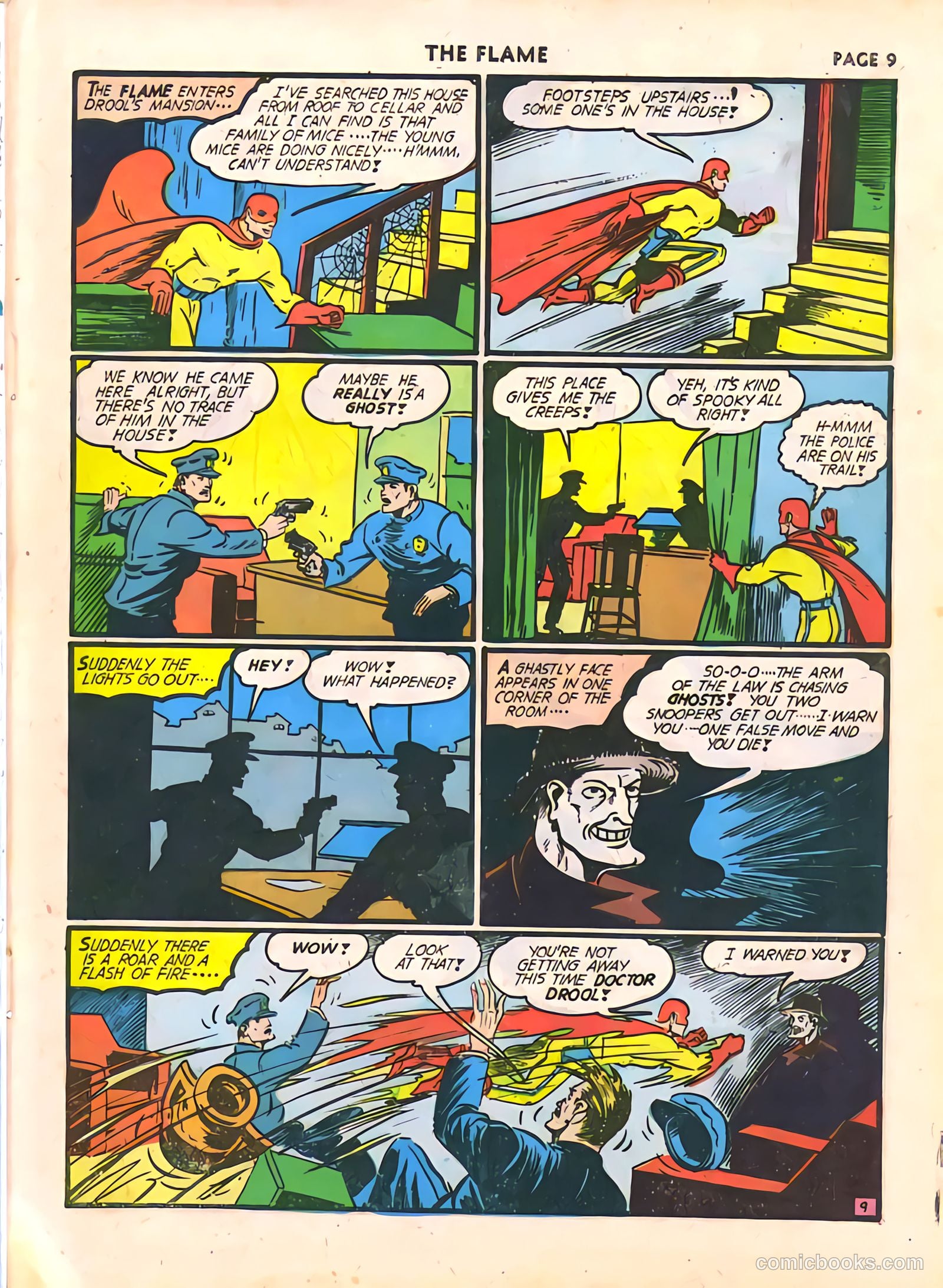 The Flame #5 (1941) — page 11 of 67