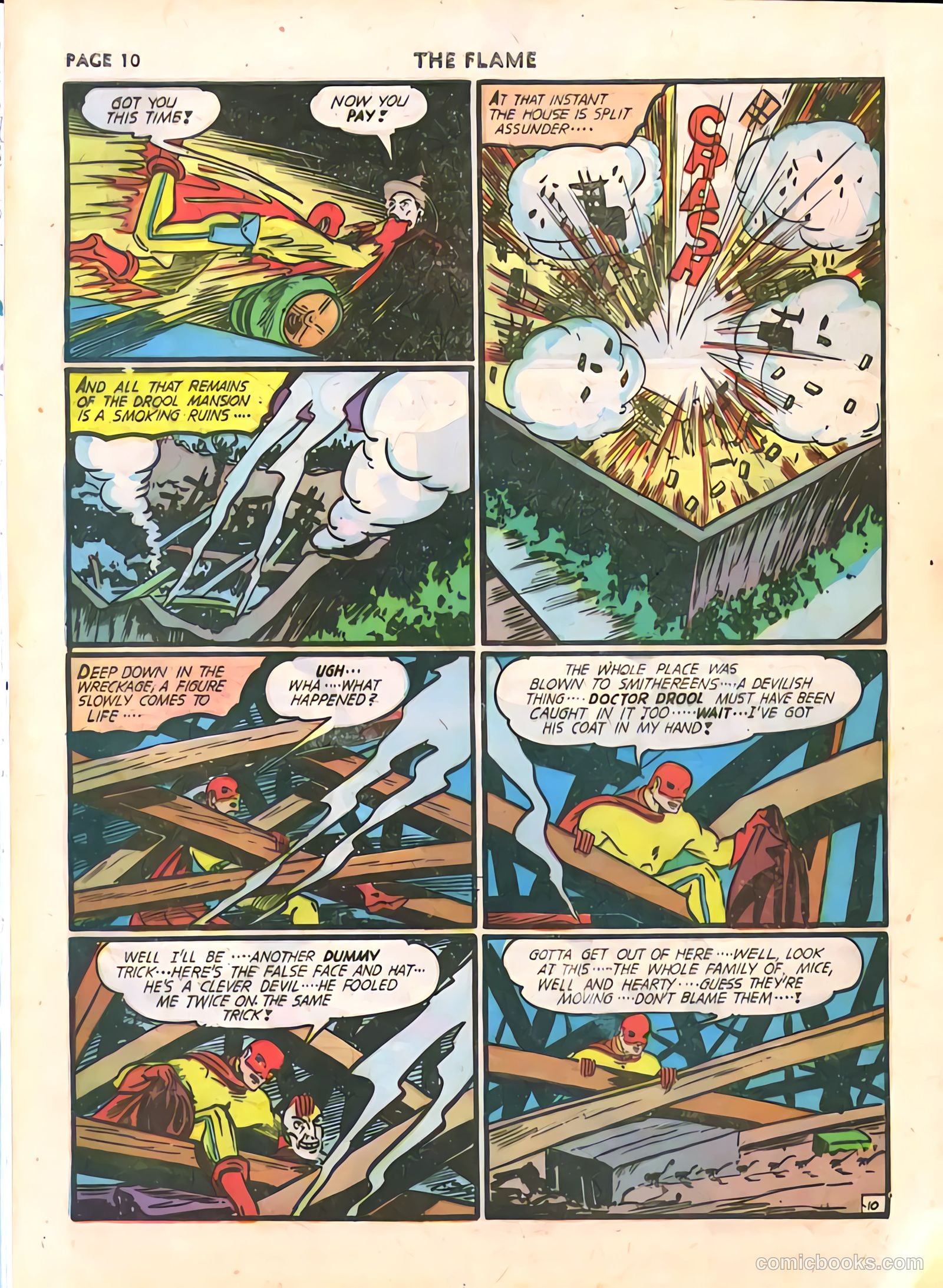 The Flame #5 (1941) — page 12 of 67