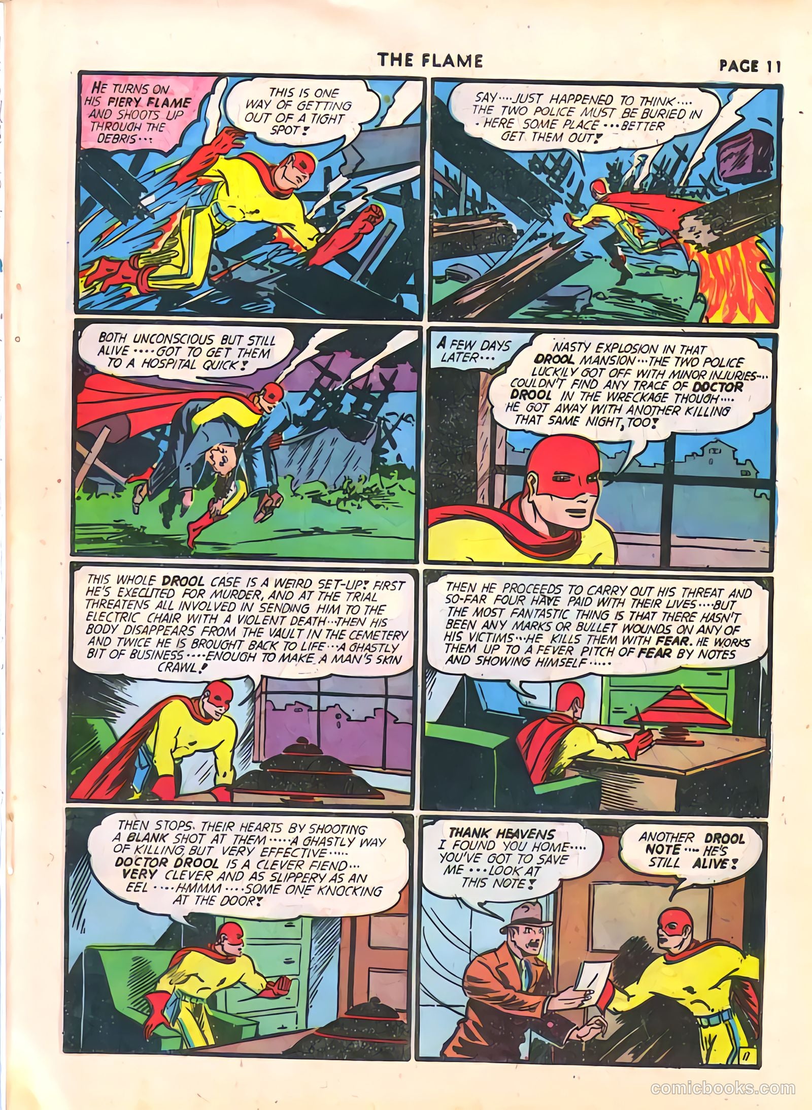 The Flame #5 (1941) — page 13 of 67