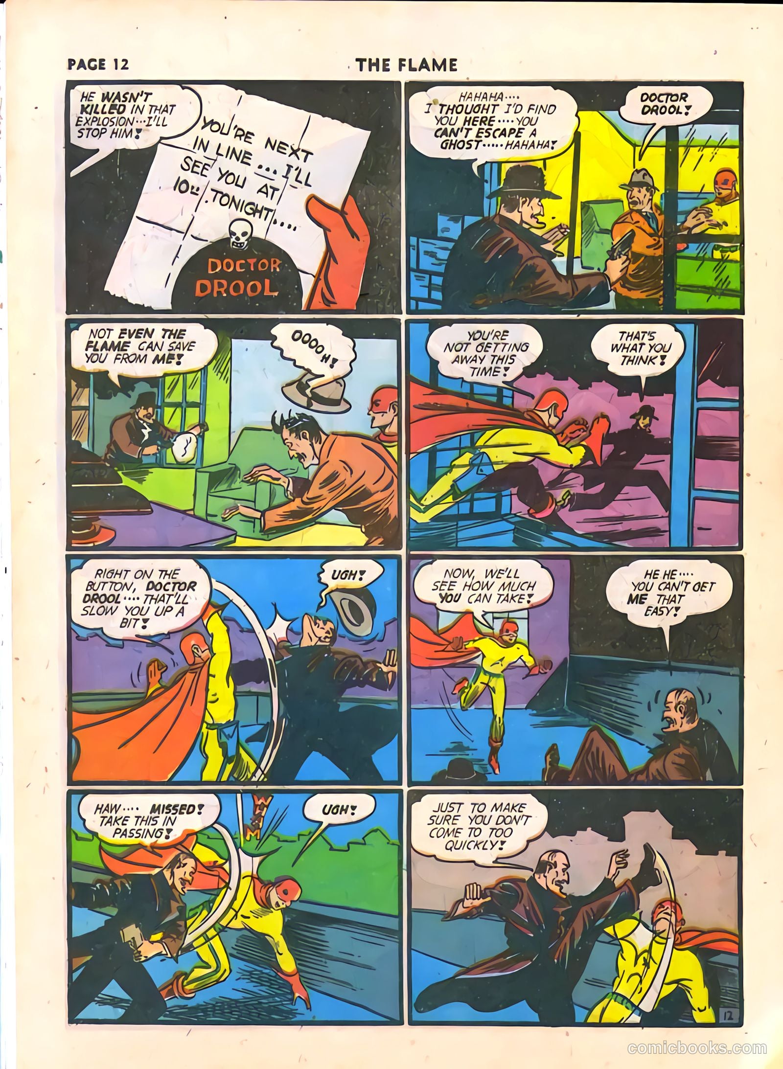 The Flame #5 (1941) — page 14 of 67