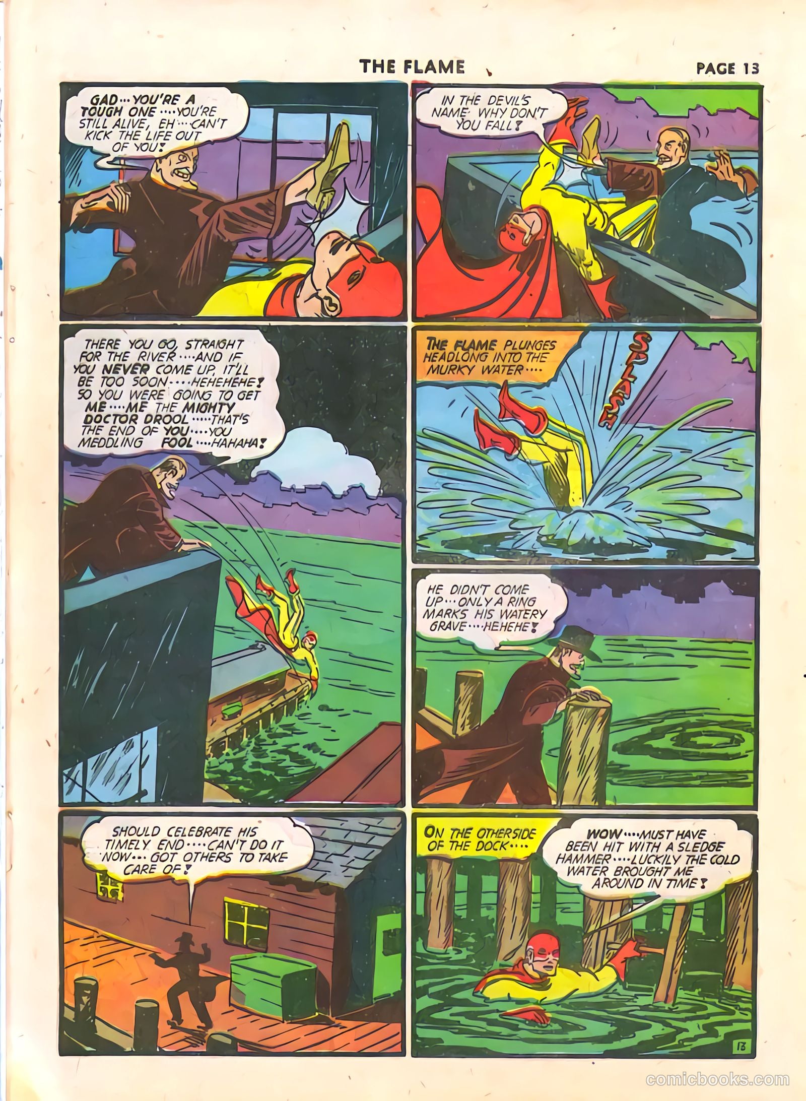 The Flame #5 (1941) — page 15 of 67