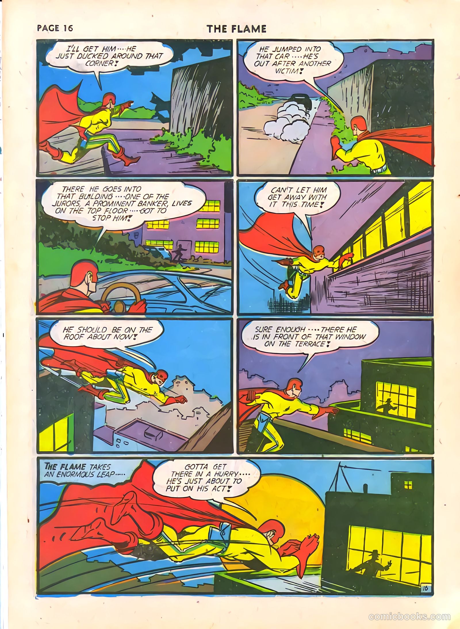 The Flame #5 (1941) — page 18 of 67