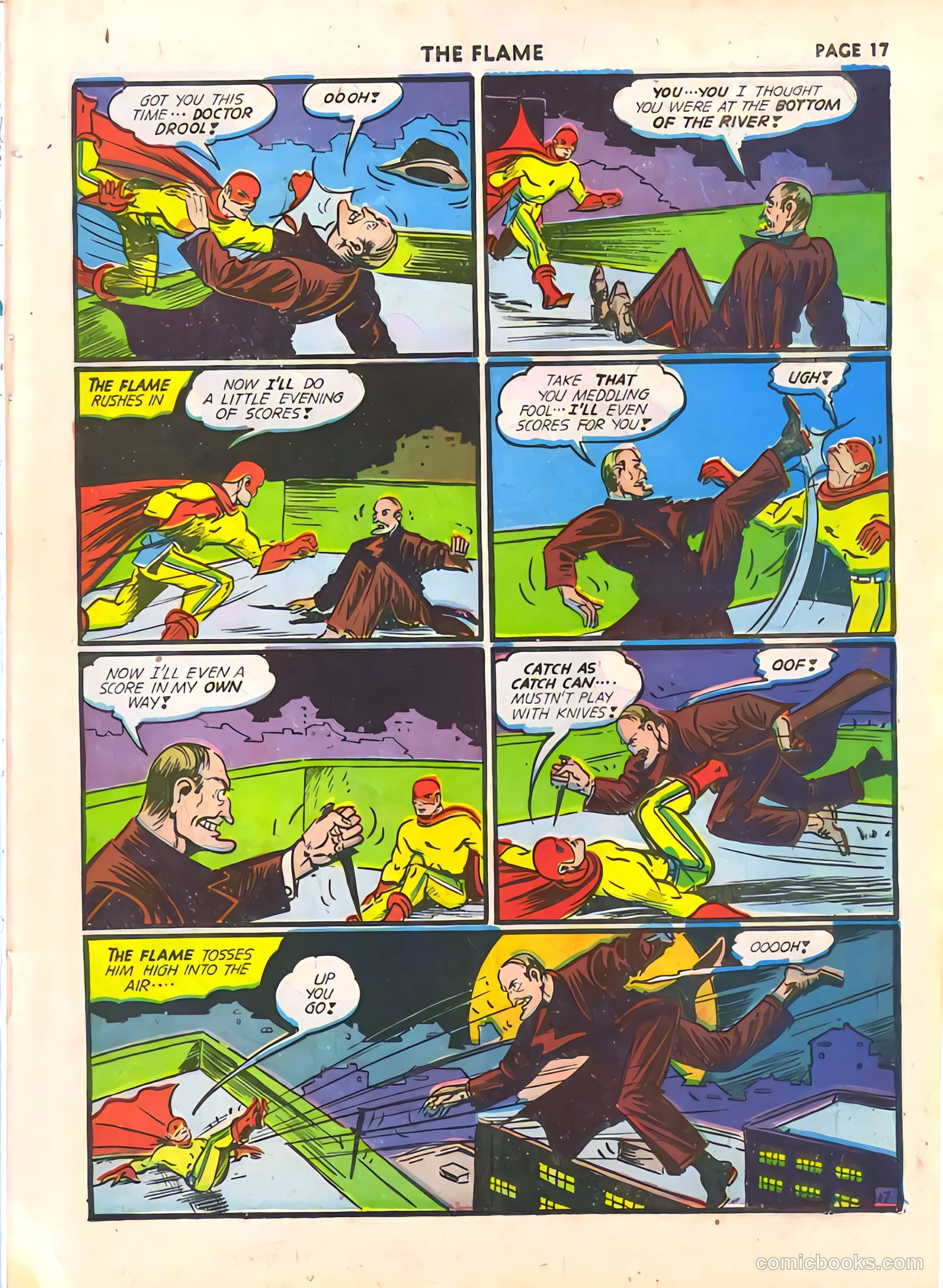 The Flame #5 (1941) — page 19 of 67