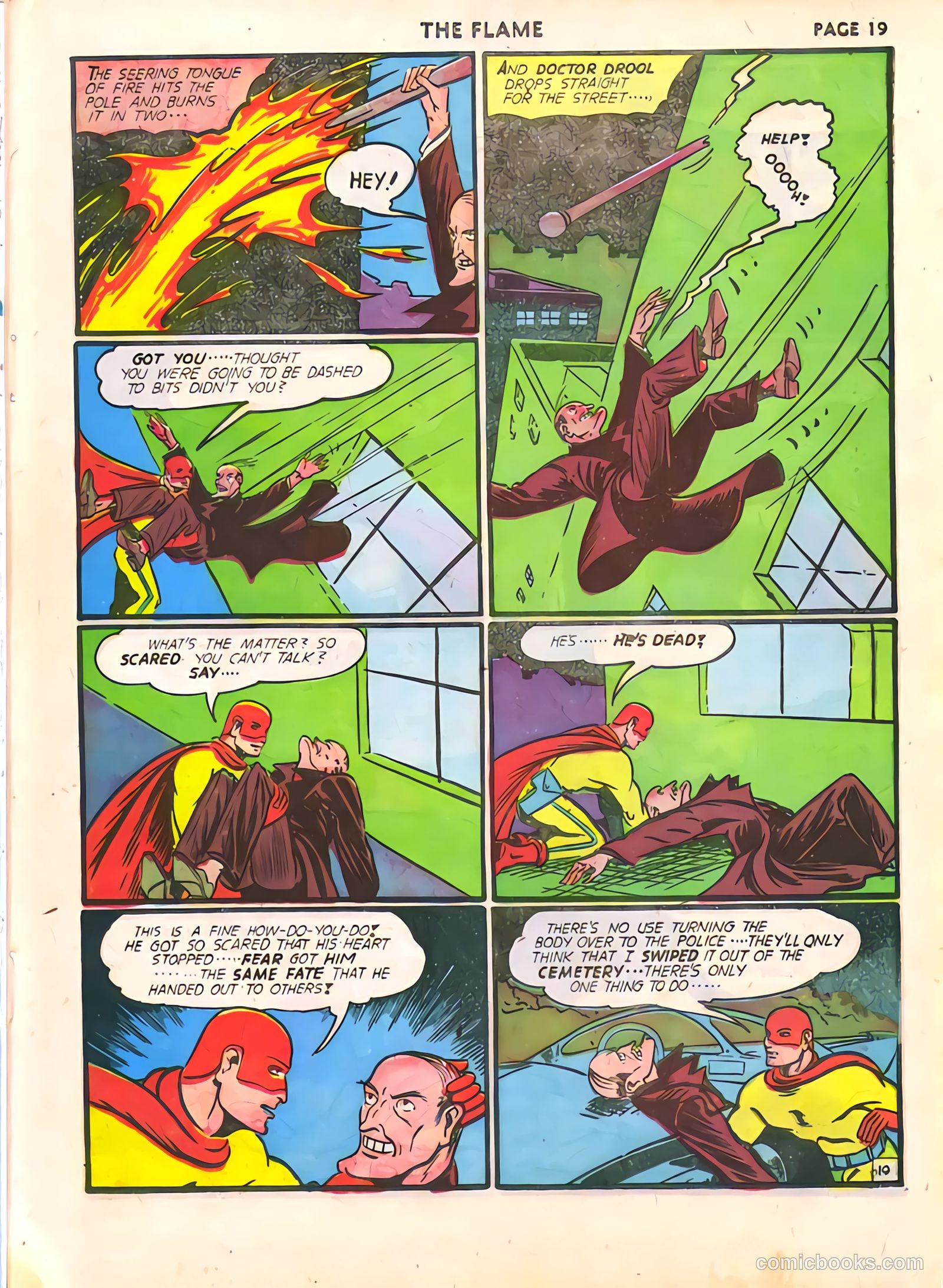 The Flame #5 (1941) — page 21 of 67