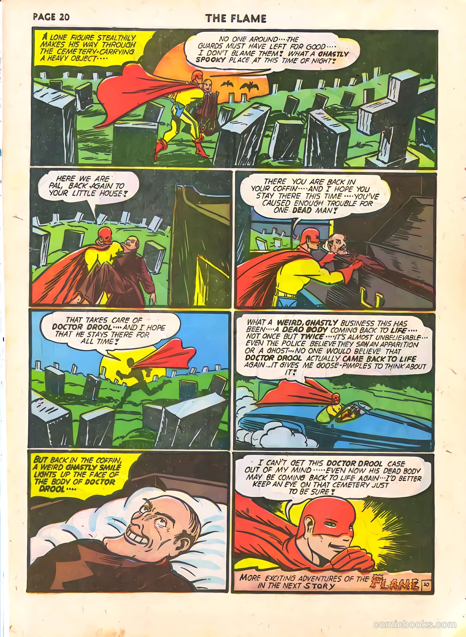 The Flame #5 (1941) — page 22 of 67