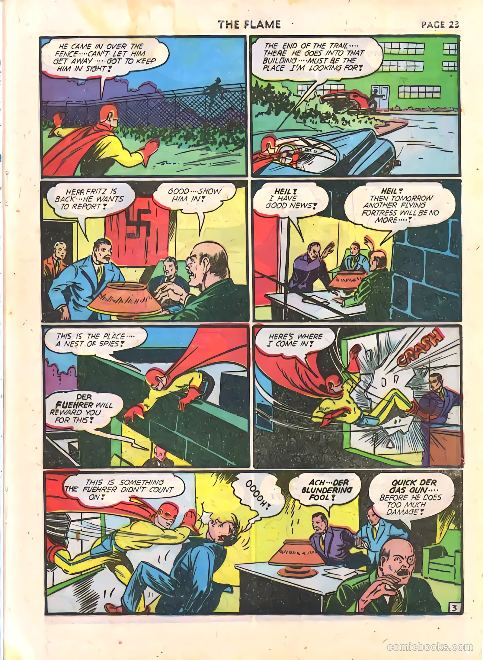 The Flame #5 (1941) — page 25 of 67