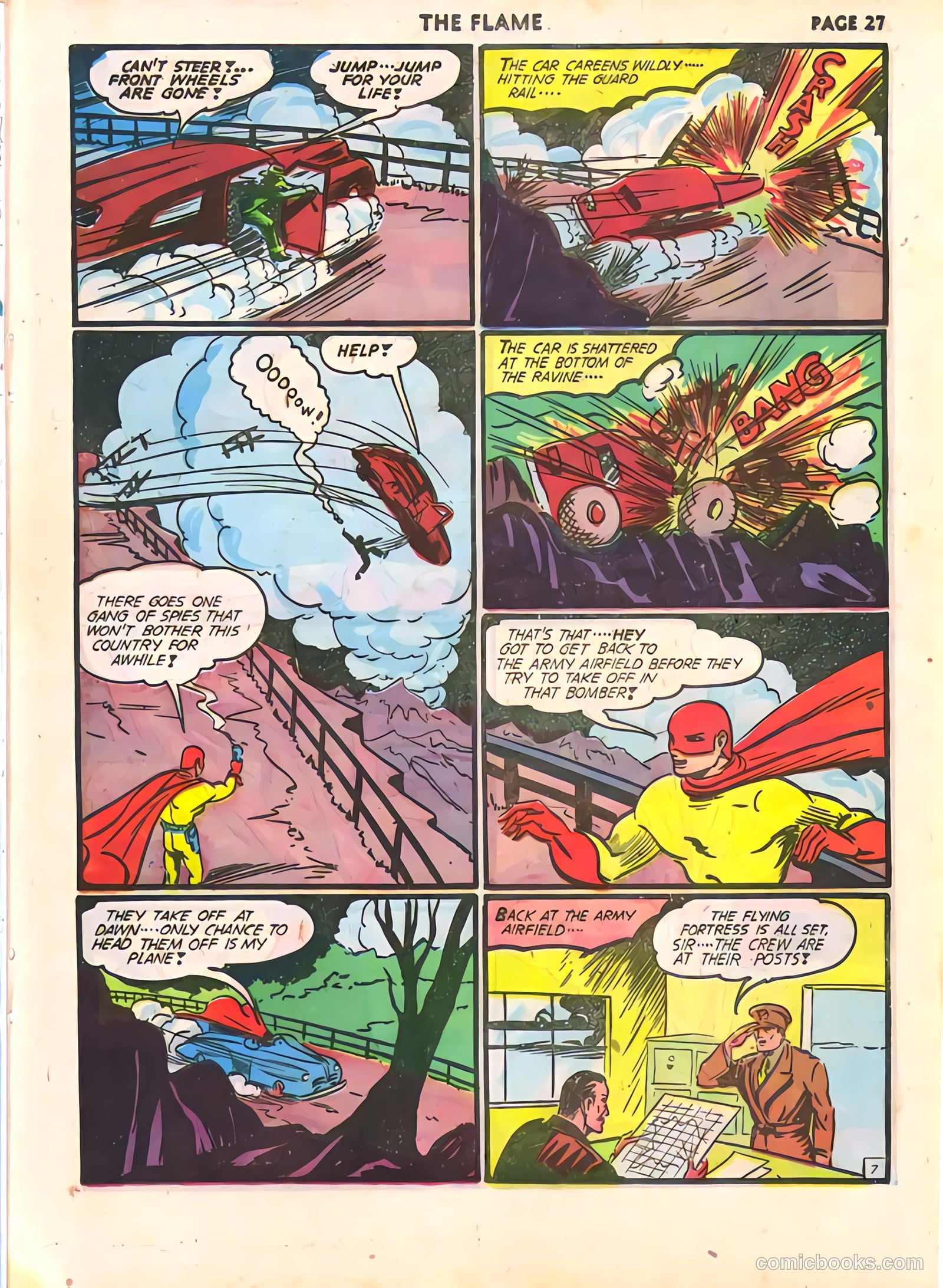 The Flame #5 (1941) — page 29 of 67