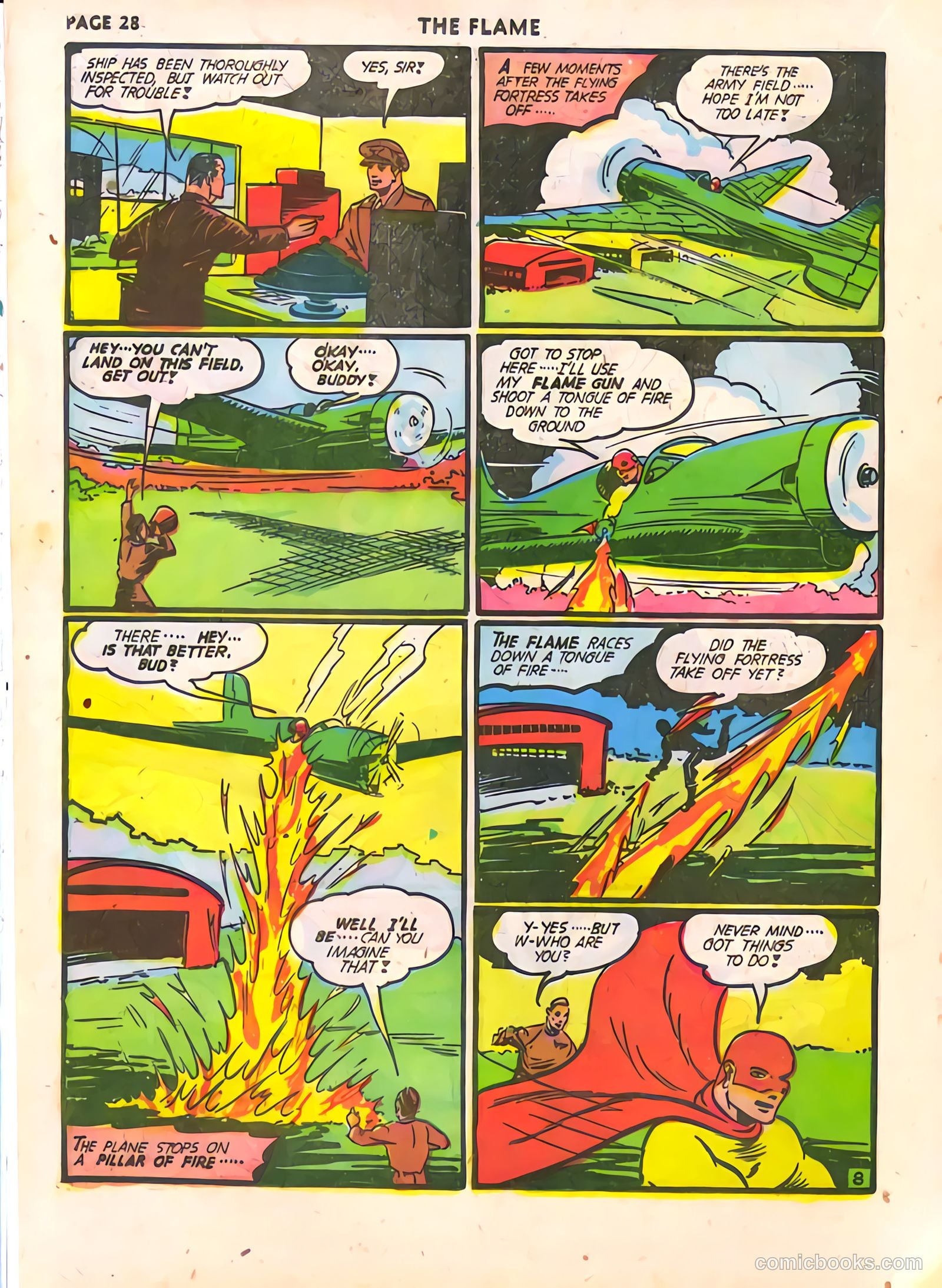 The Flame #5 (1941) — page 30 of 67