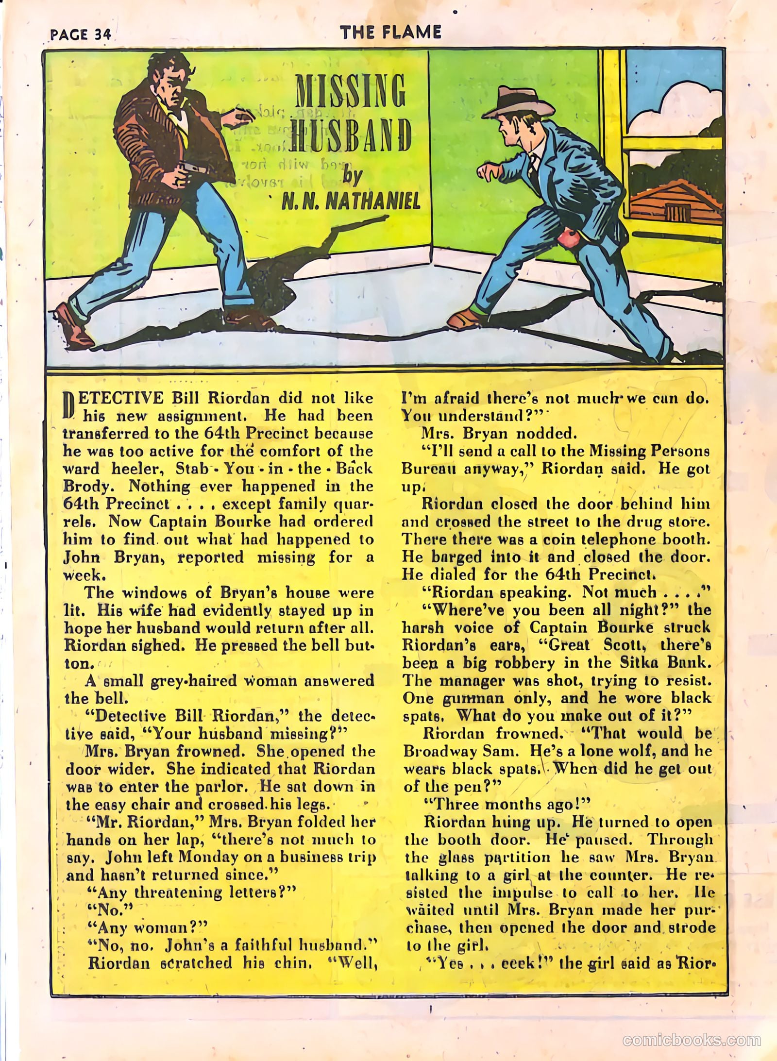 The Flame #5 (1941) — page 35 of 67