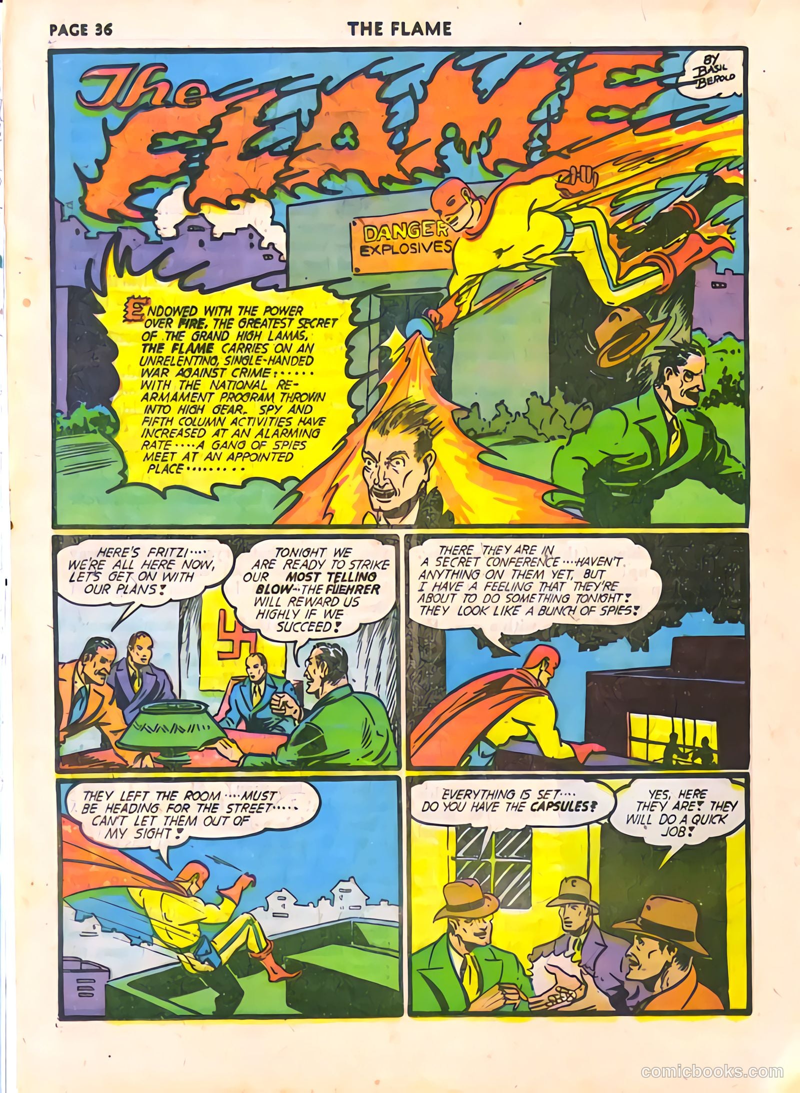 The Flame #5 (1941) — page 37 of 67
