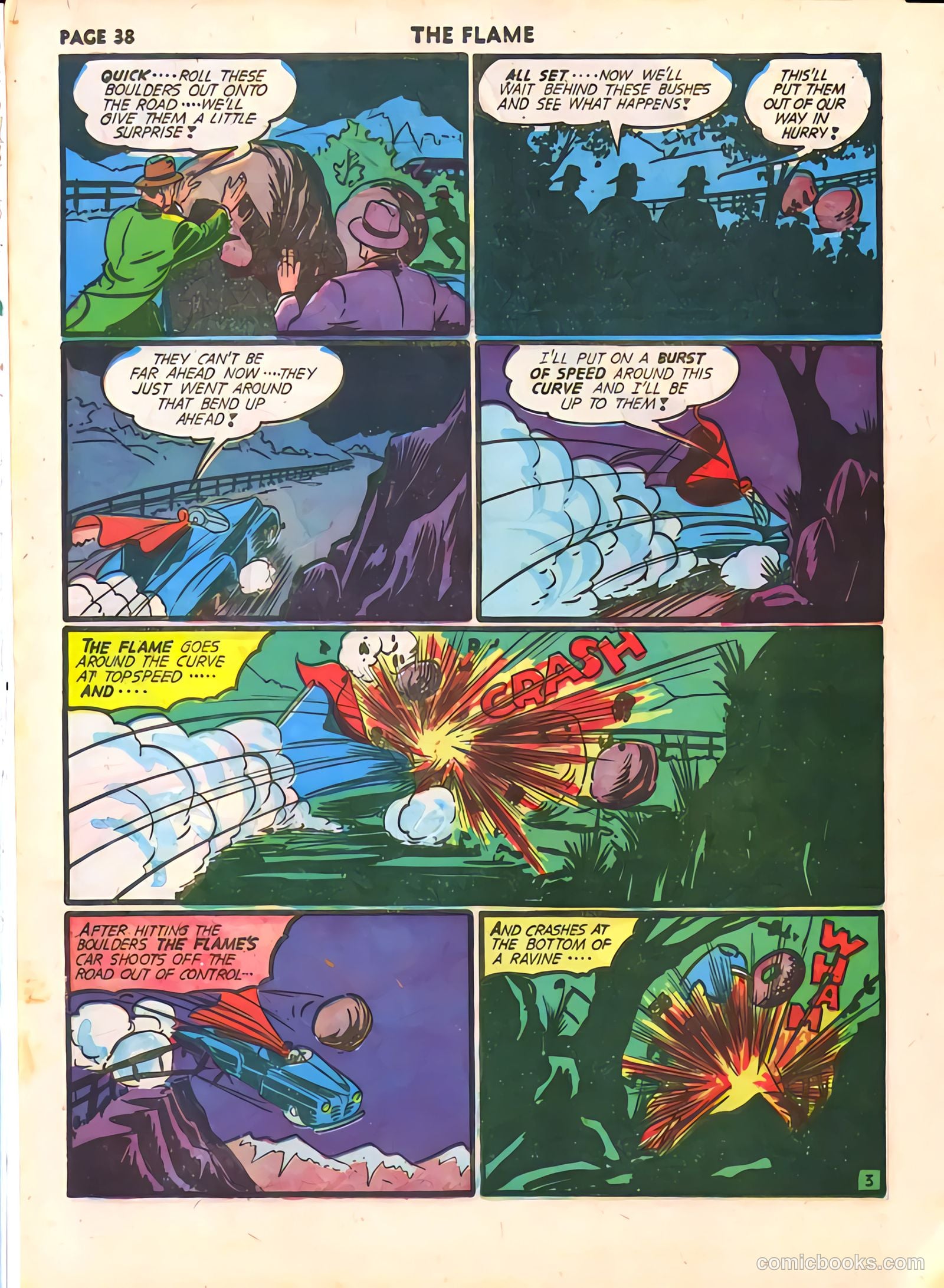 The Flame #5 (1941) — page 39 of 67