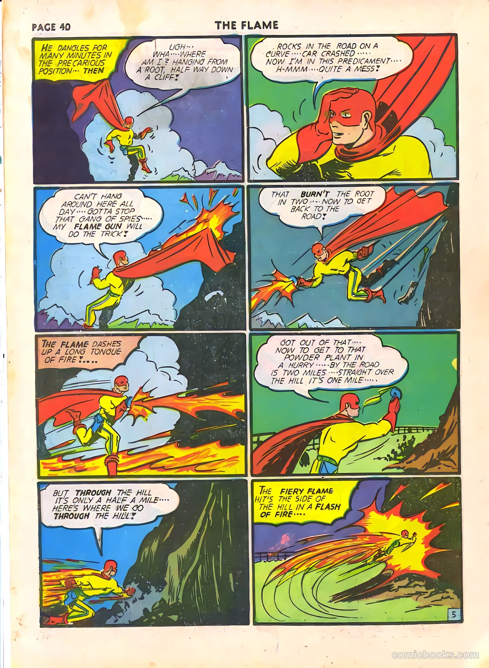 The Flame #5 (1941) — page 41 of 67