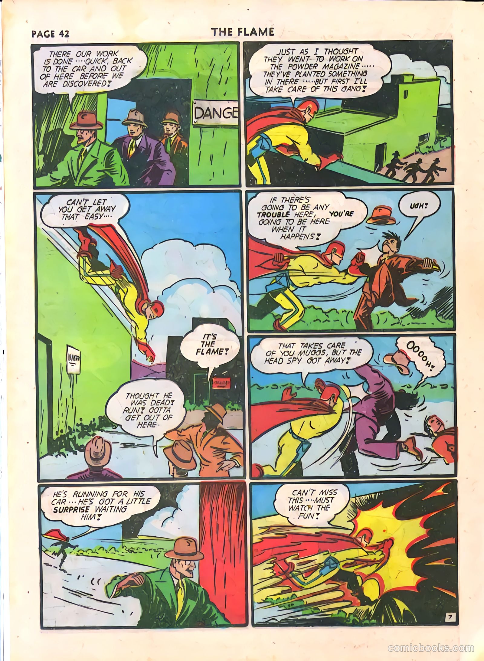 The Flame #5 (1941) — page 43 of 67