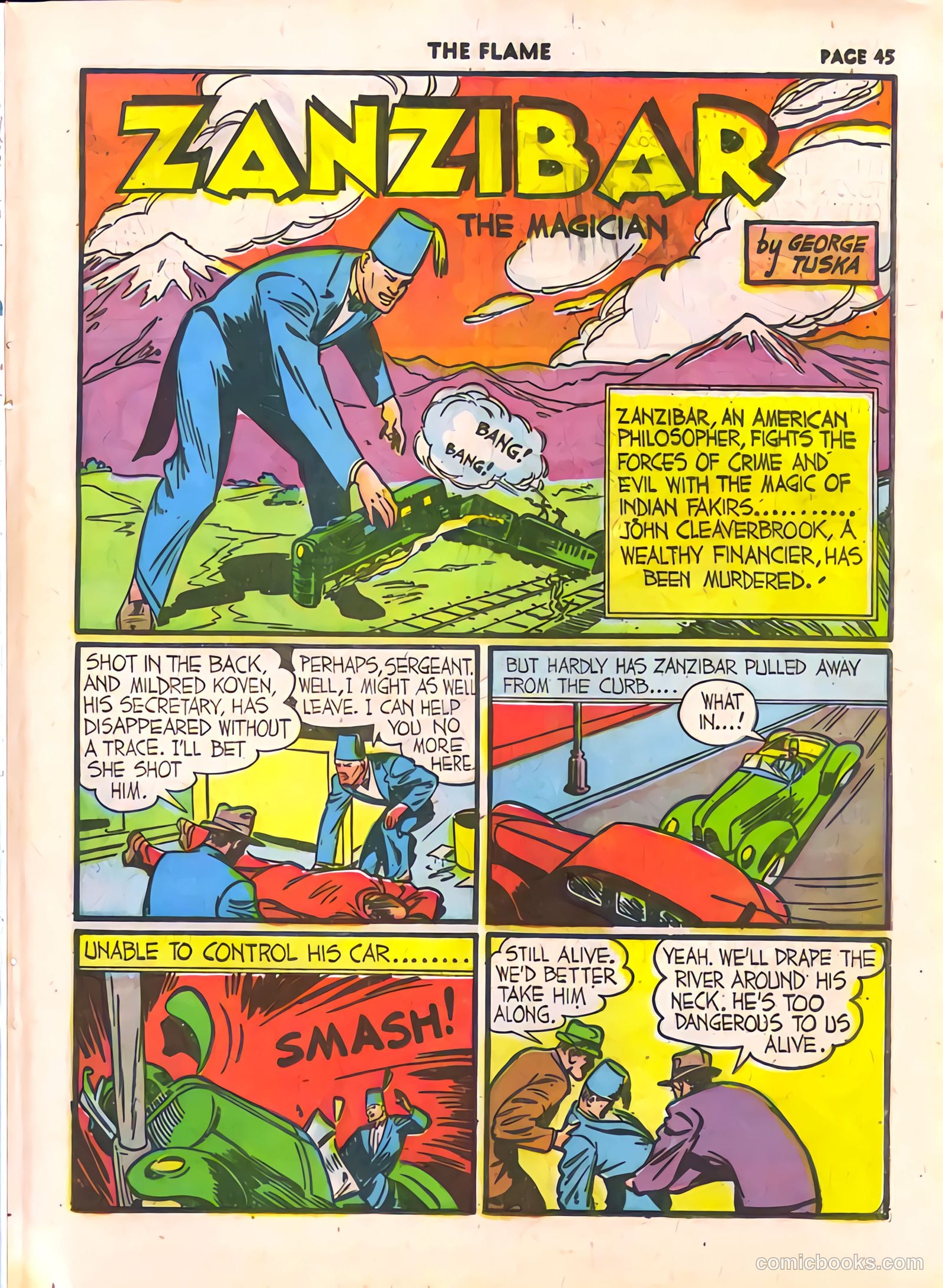 The Flame #5 (1941) — page 46 of 67