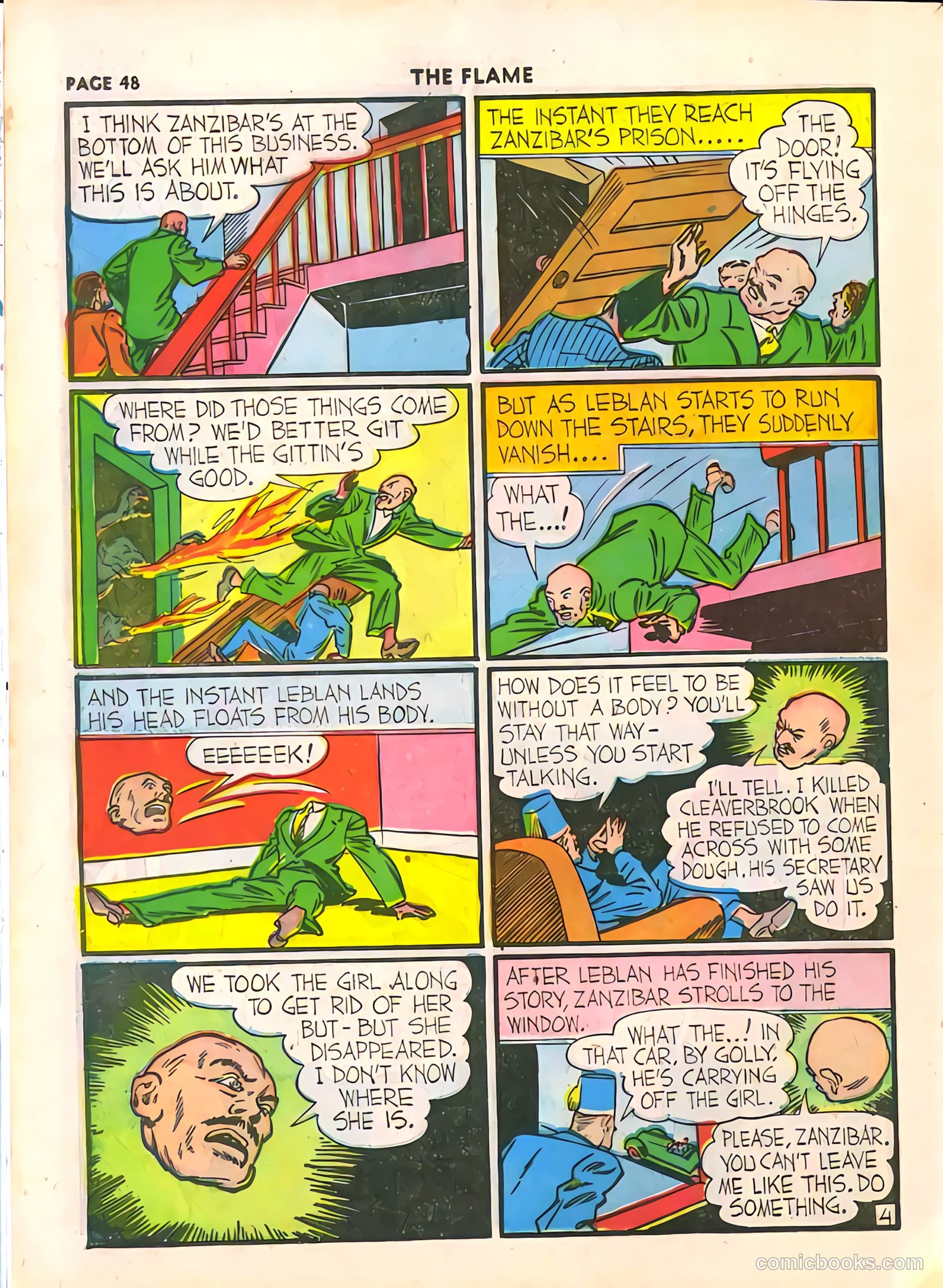 The Flame #5 (1941) — page 49 of 67