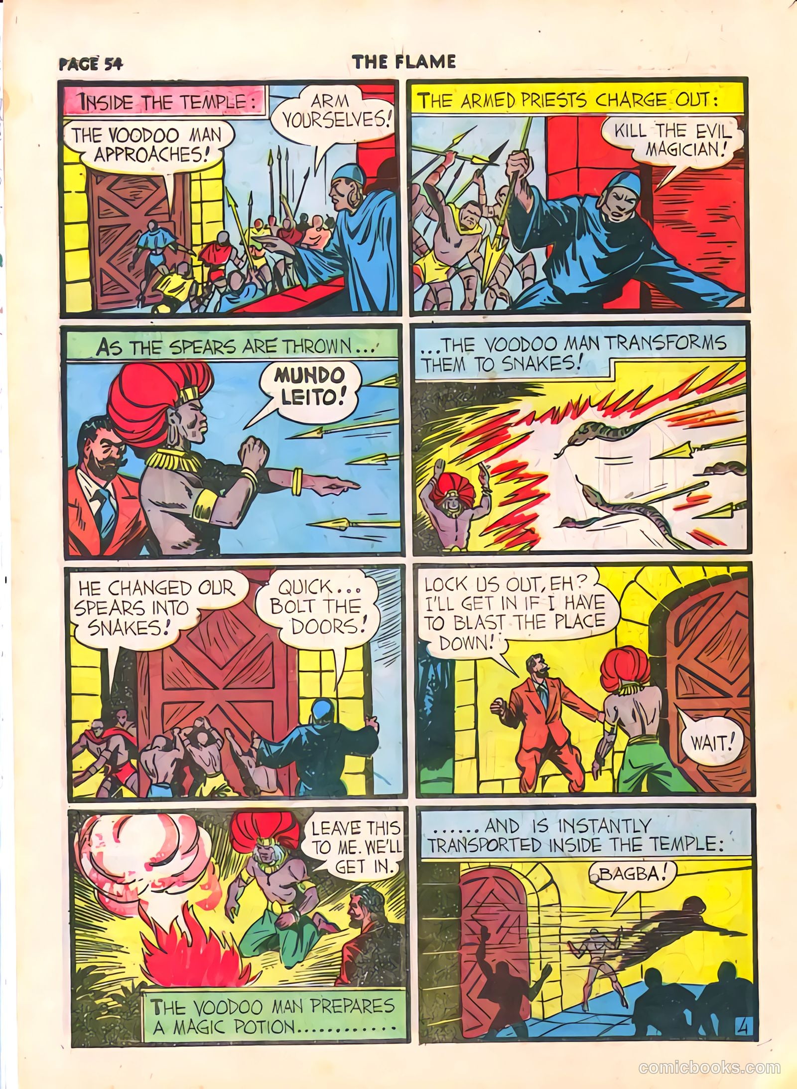 The Flame #5 (1941) — page 55 of 67