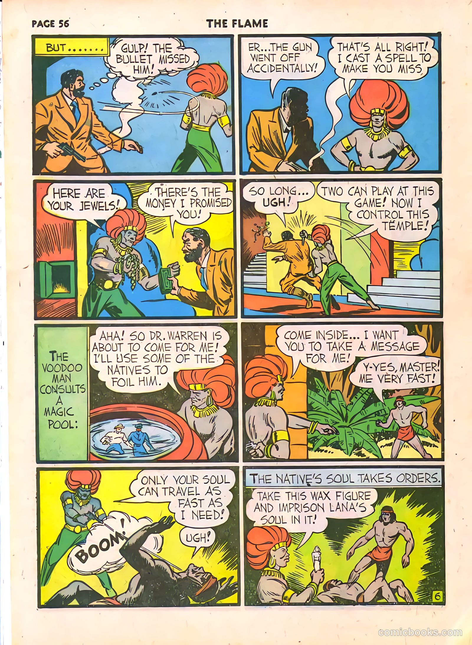 The Flame #5 (1941) — page 57 of 67
