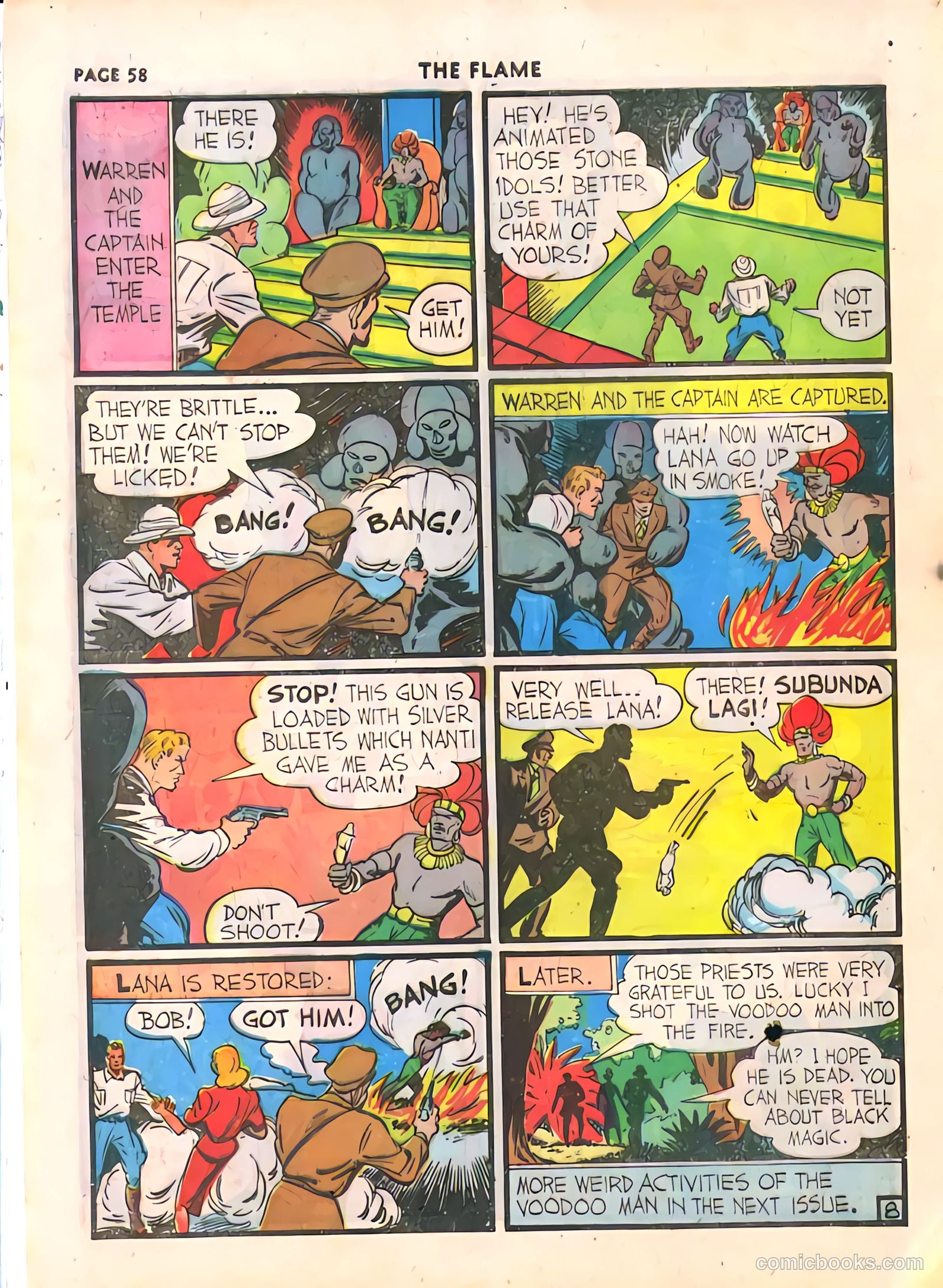 The Flame #5 (1941) — page 59 of 67