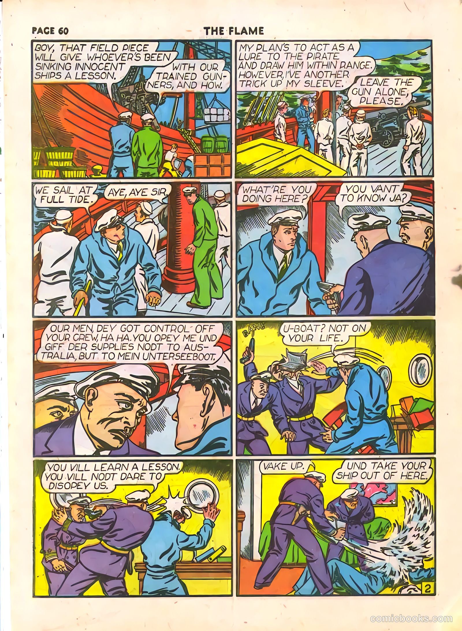 The Flame #5 (1941) — page 61 of 67