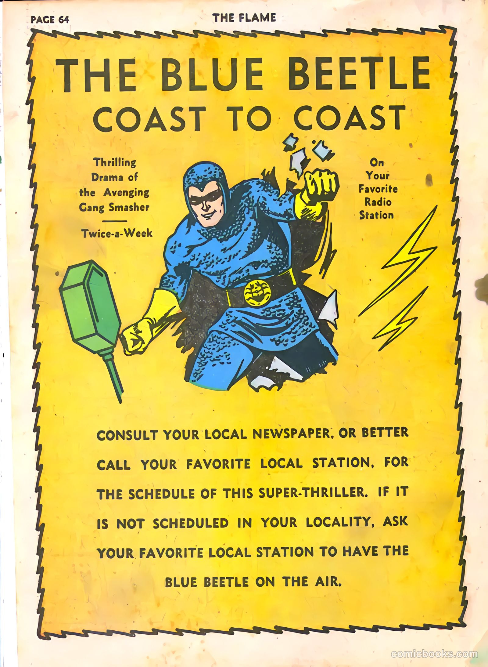 The Flame #5 (1941) — page 65 of 67