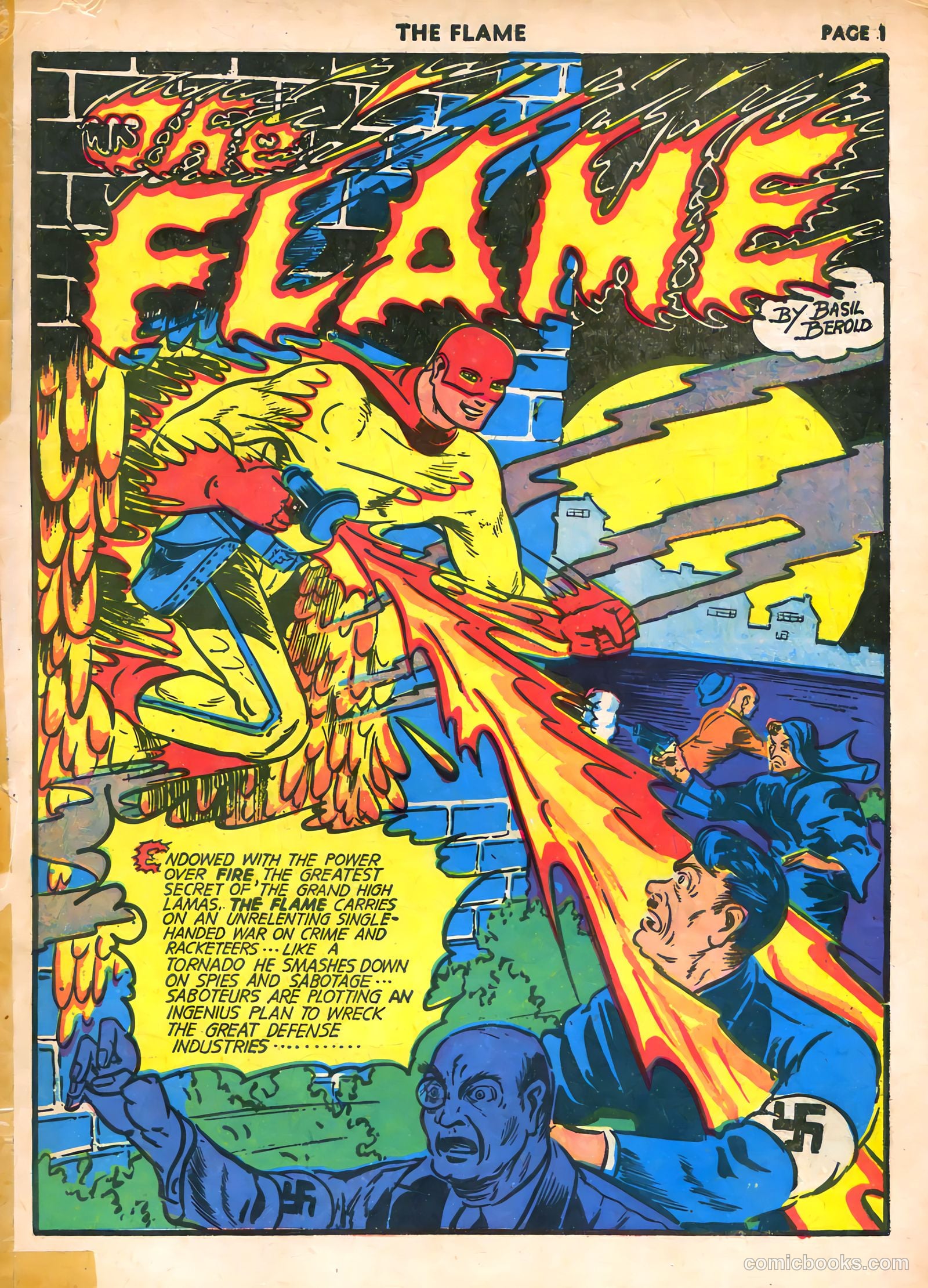 The Flame #6 (1941) — page 3 of 68