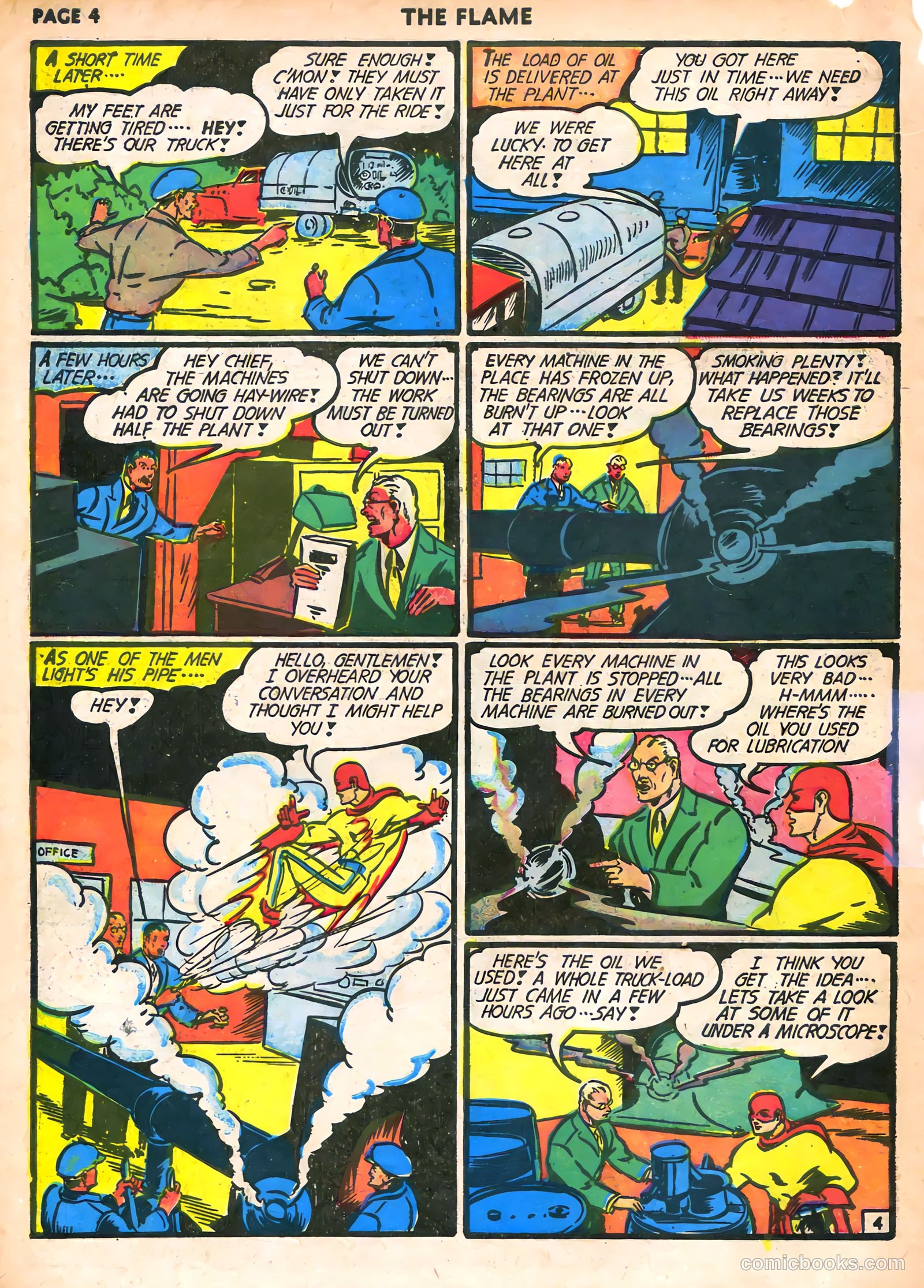 The Flame #6 (1941) — page 6 of 68