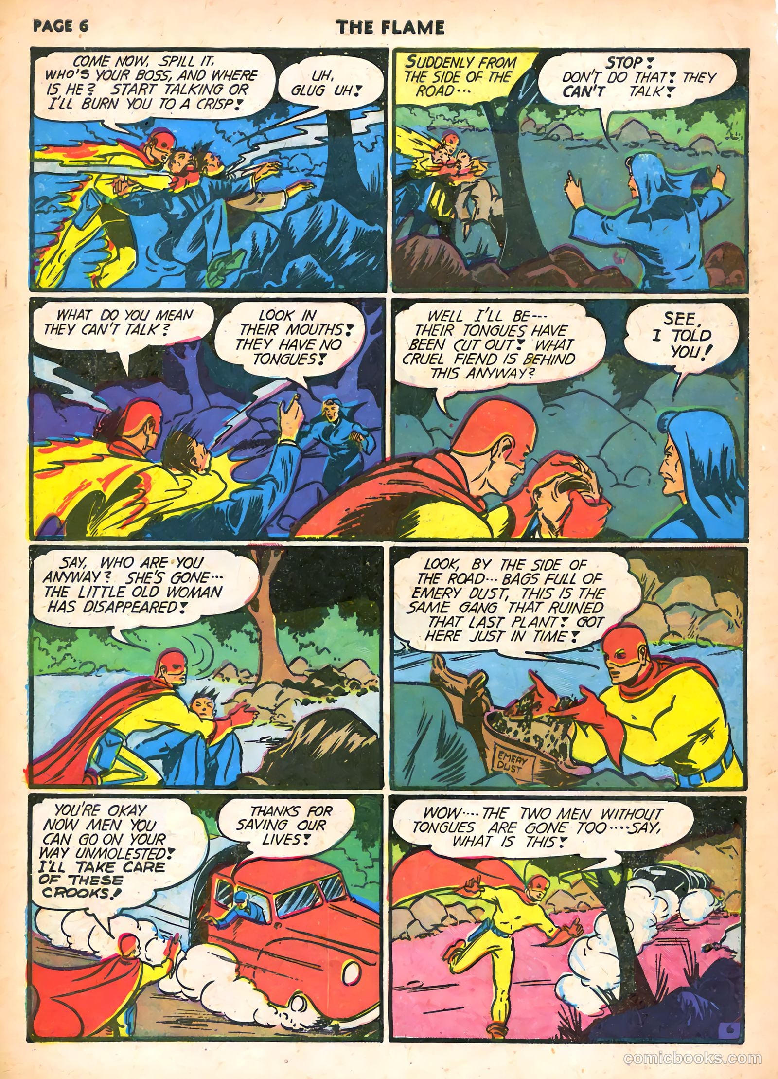 The Flame #6 (1941) — page 8 of 68