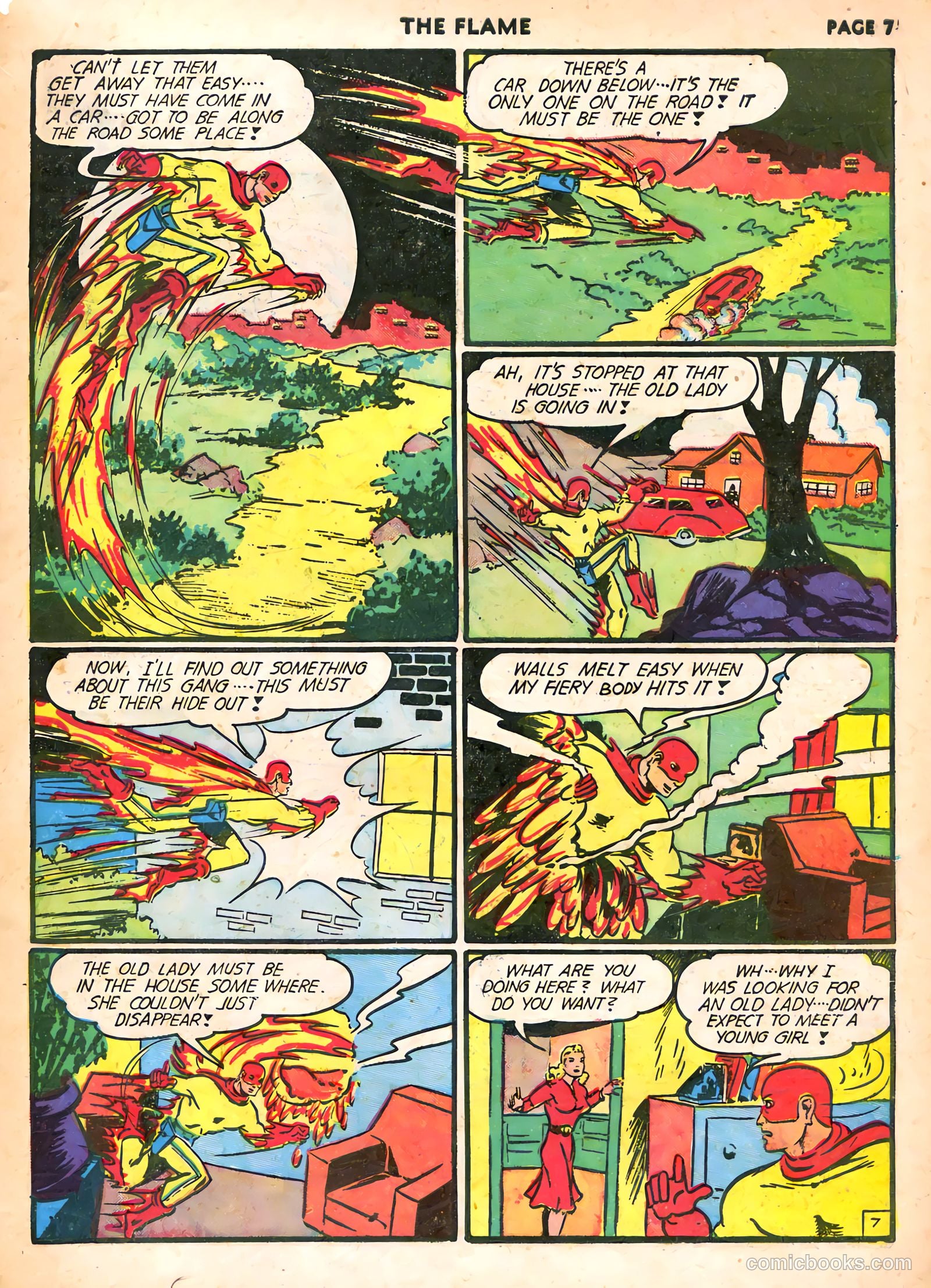 The Flame #6 (1941) — page 9 of 68