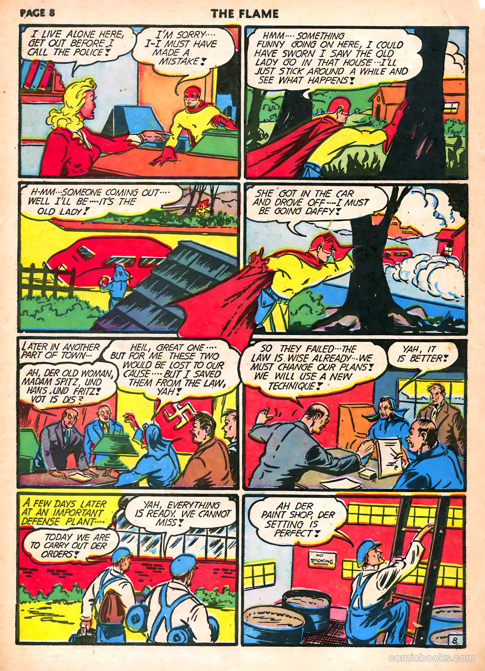 The Flame #6 (1941) — page 10 of 68