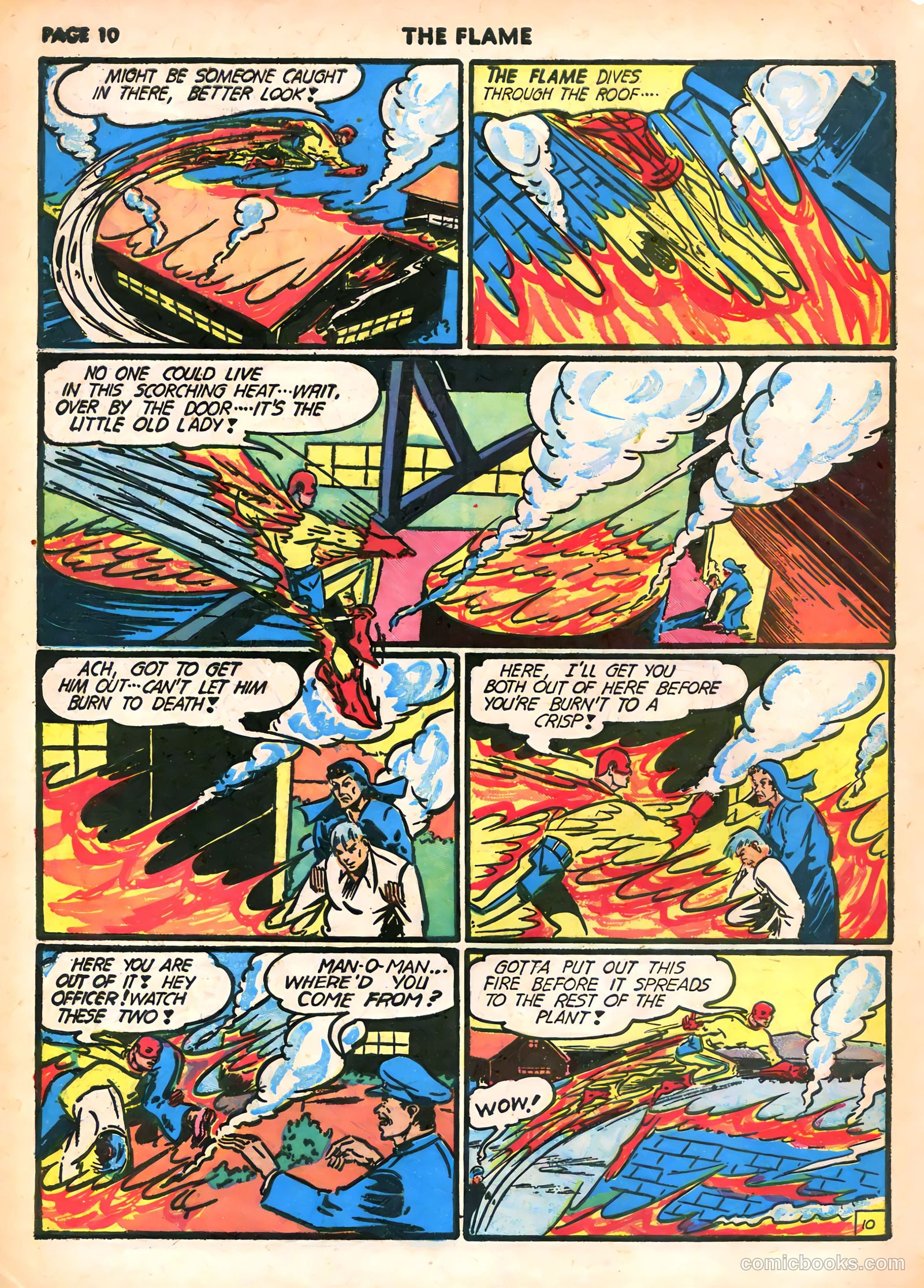 The Flame #6 (1941) — page 12 of 68