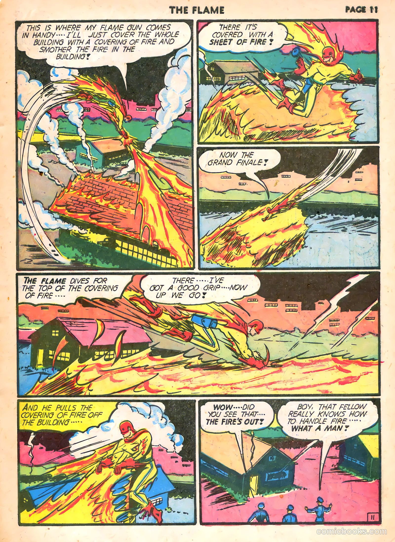 The Flame #6 (1941) — page 13 of 68