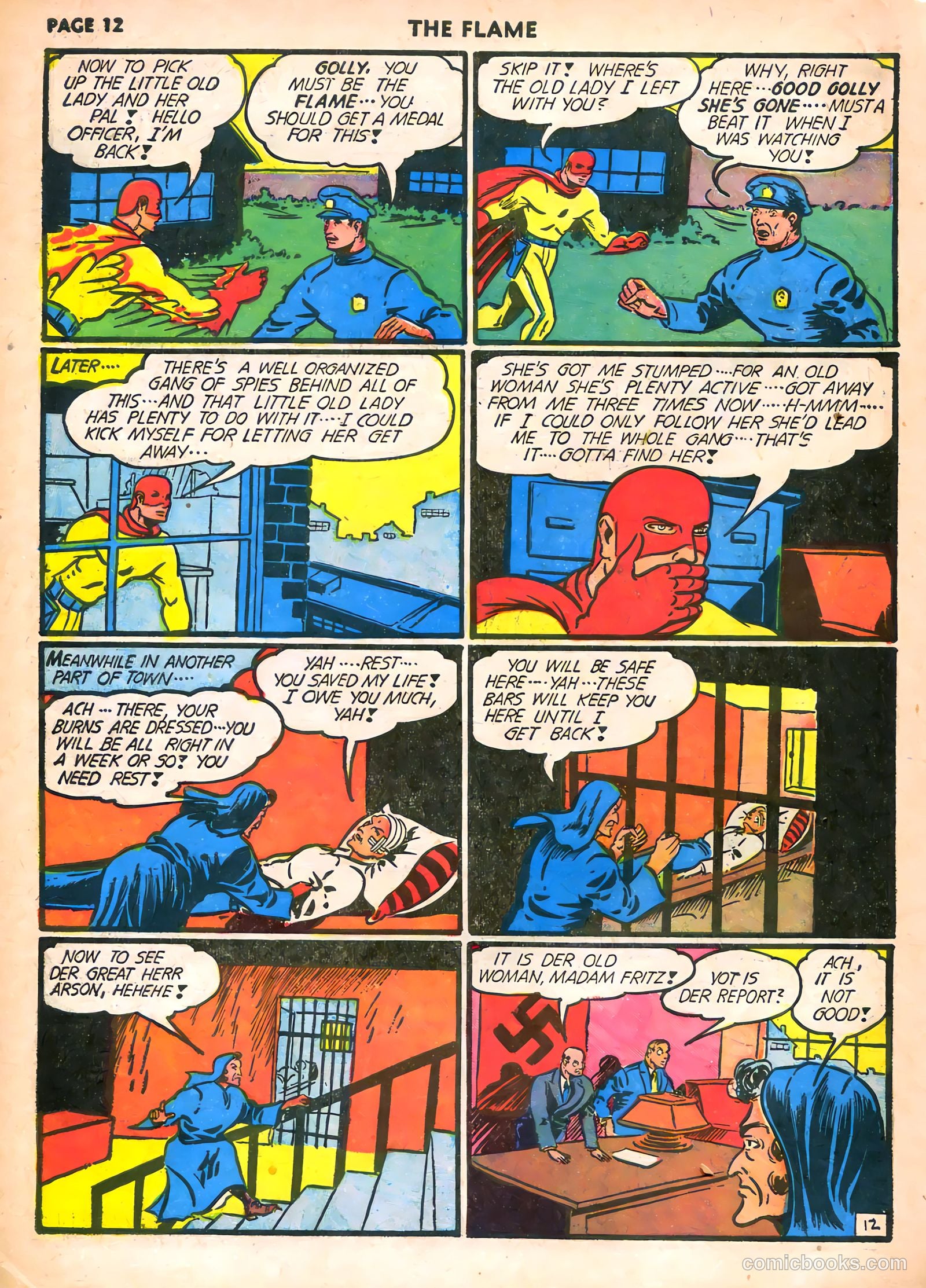 The Flame #6 (1941) — page 14 of 68