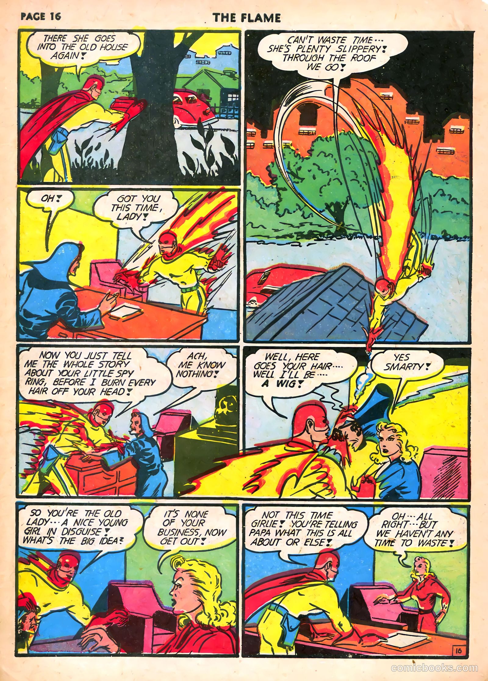 The Flame #6 (1941) — page 18 of 68