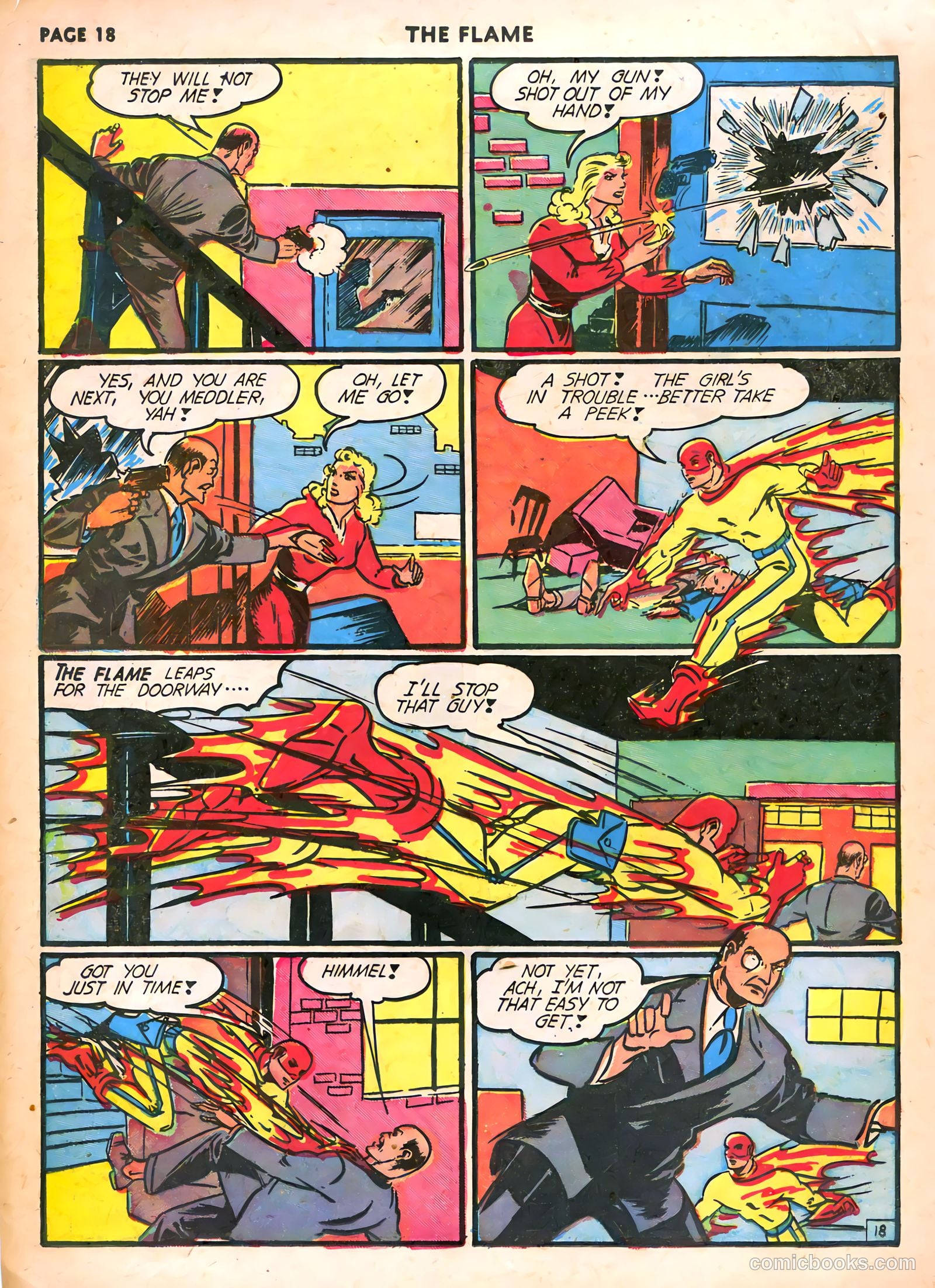 The Flame #6 (1941) — page 20 of 68