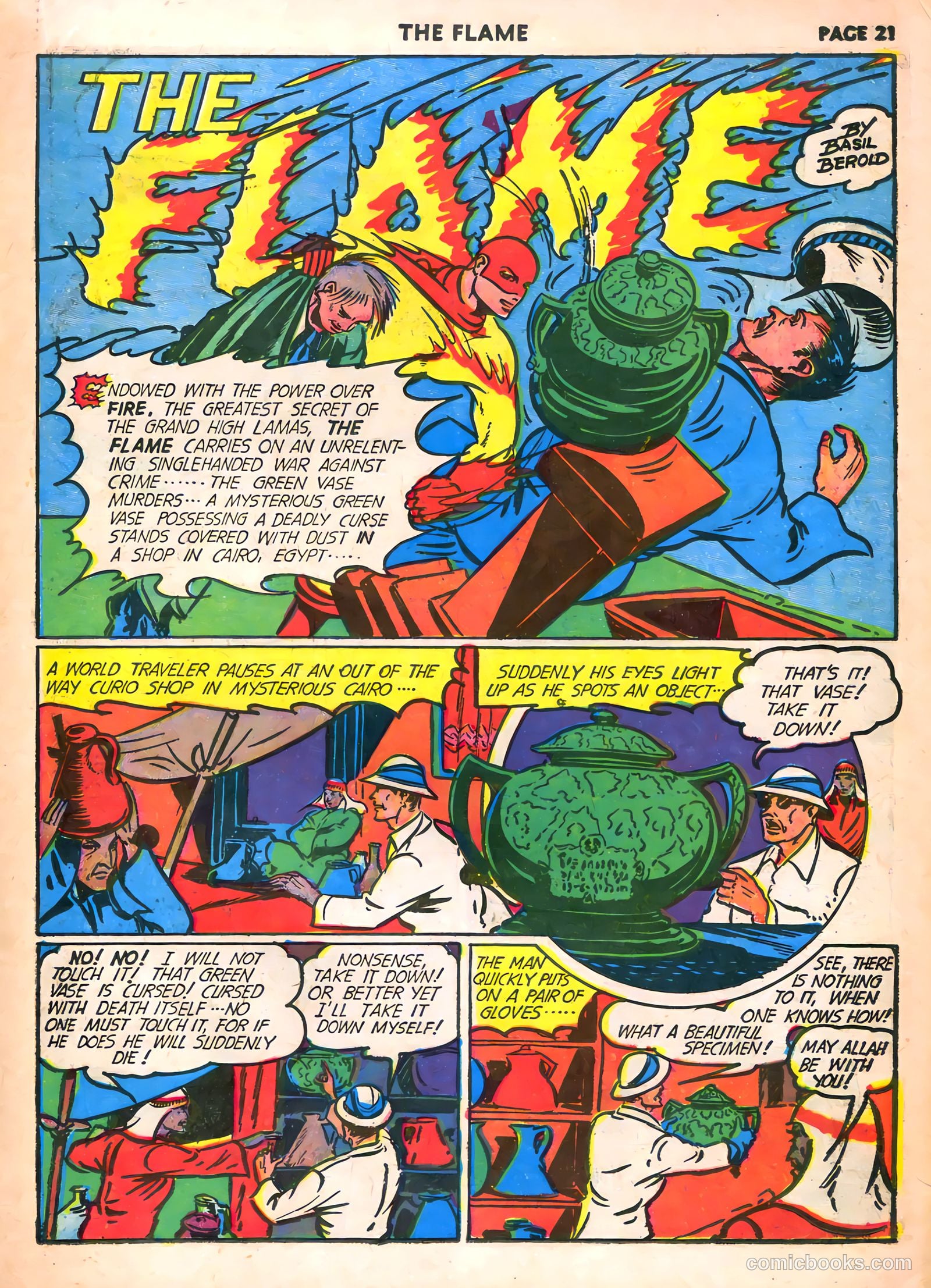 The Flame #6 (1941) — page 23 of 68