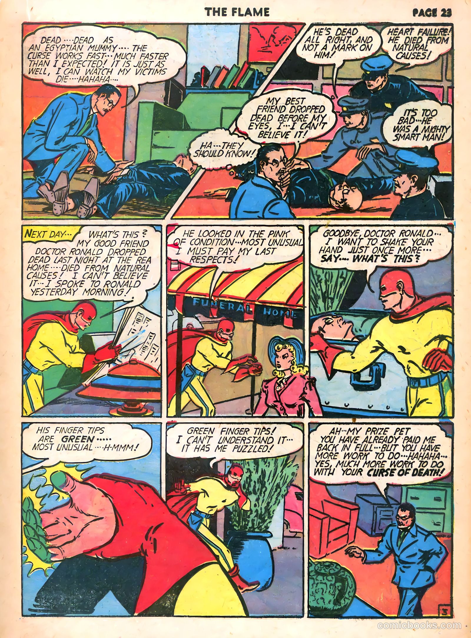 The Flame #6 (1941) — page 25 of 68
