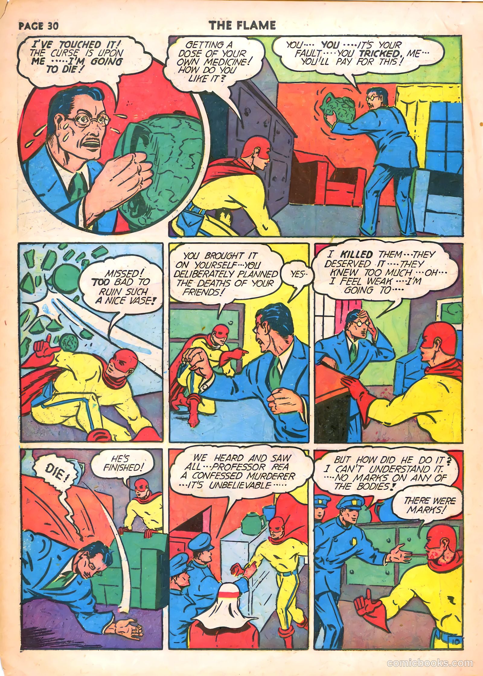The Flame #6 (1941) — page 32 of 68