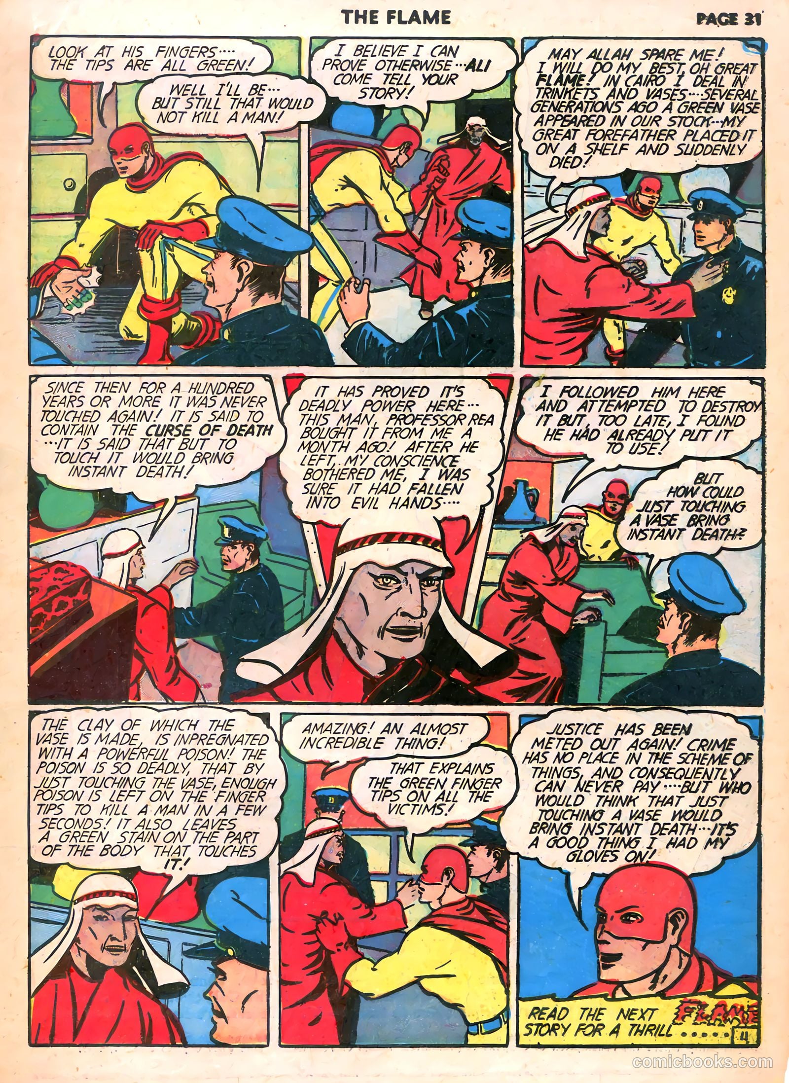 The Flame #6 (1941) — page 33 of 68