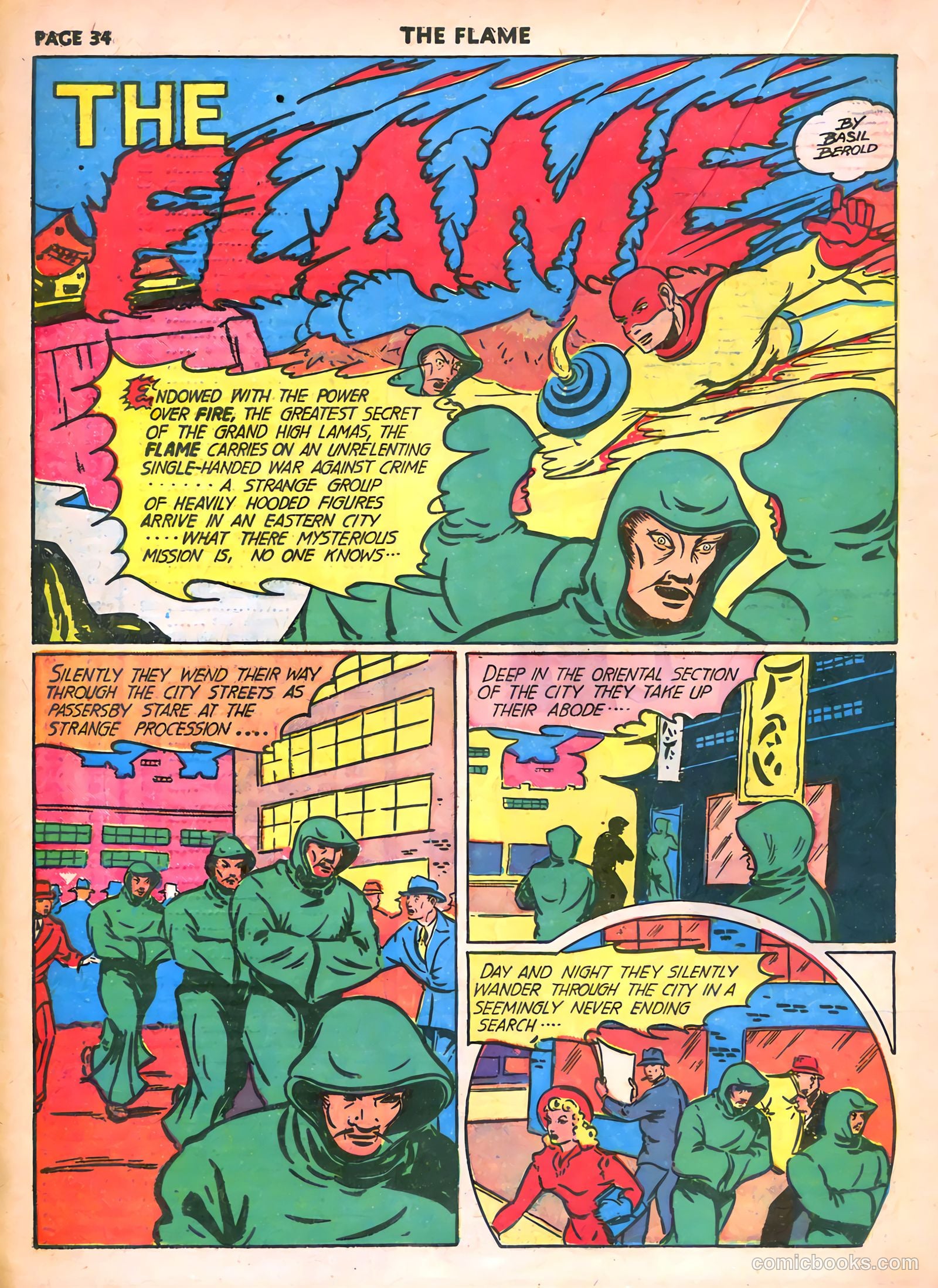 The Flame #6 (1941) — page 36 of 68