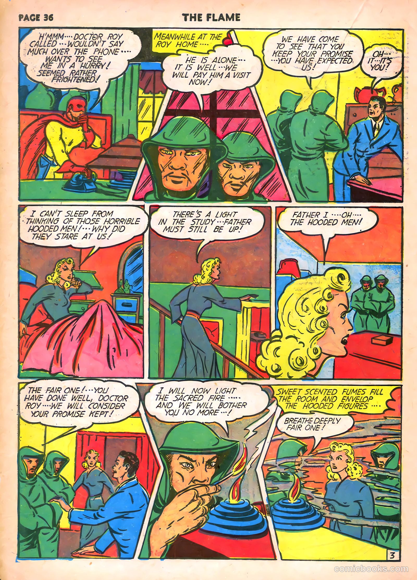 The Flame #6 (1941) — page 38 of 68
