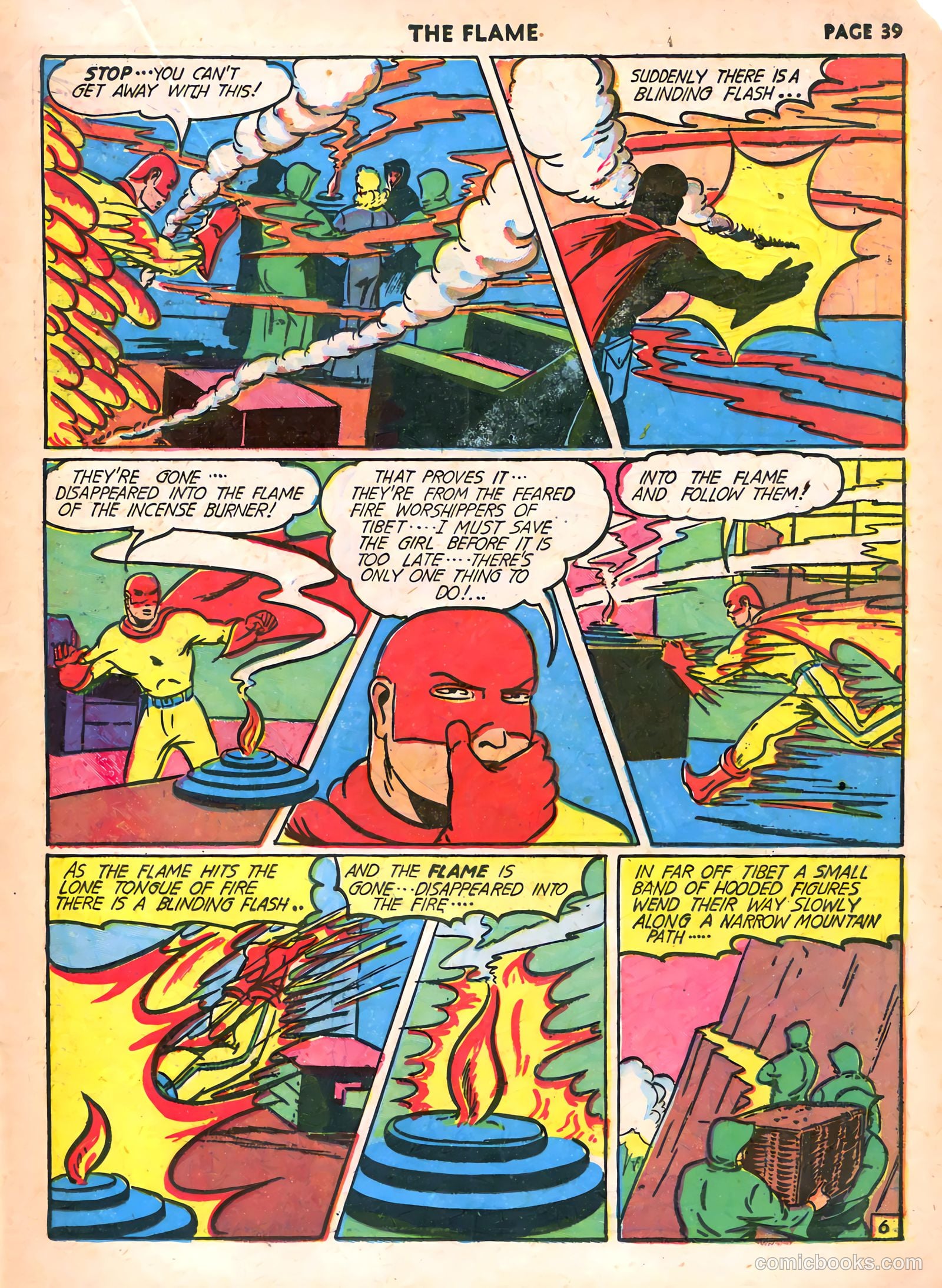 The Flame #6 (1941) — page 41 of 68