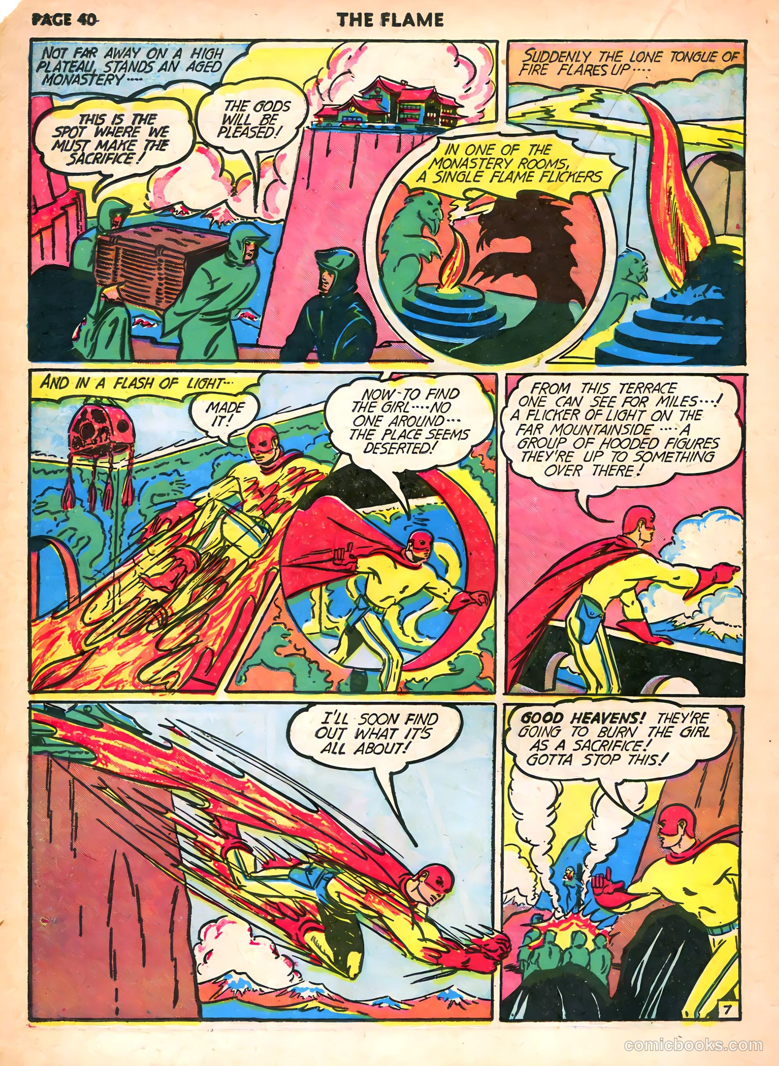 The Flame #6 (1941) — page 42 of 68