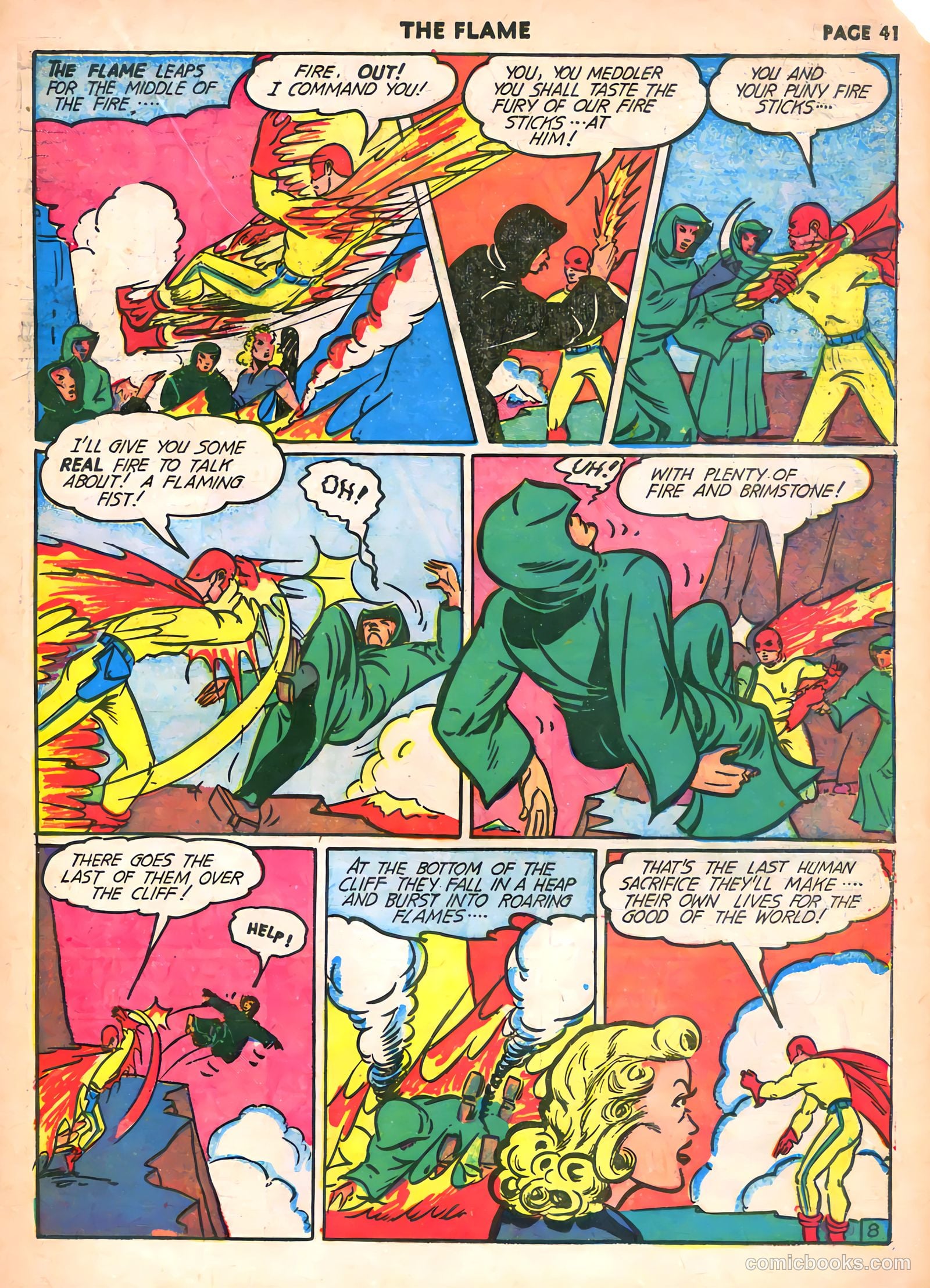 The Flame #6 (1941) — page 43 of 68
