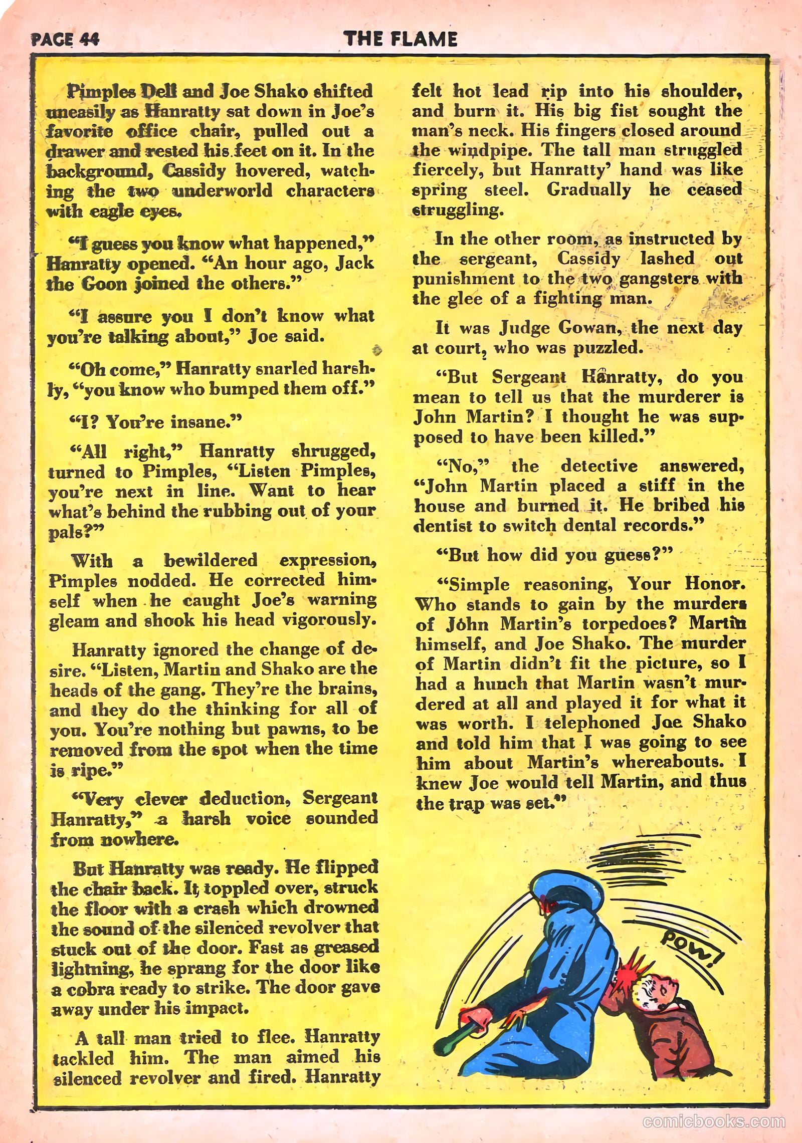 The Flame #6 (1941) — page 46 of 68