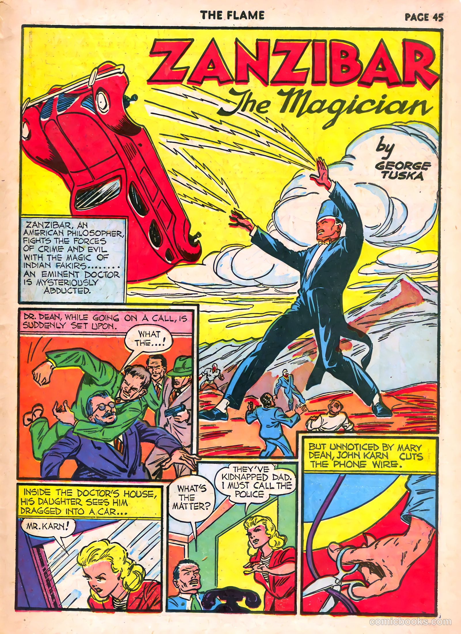 The Flame #6 (1941) — page 47 of 68
