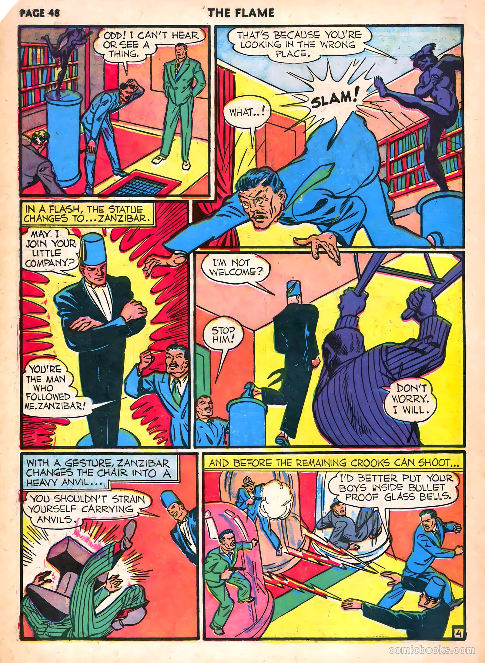 The Flame #6 (1941) — page 50 of 68