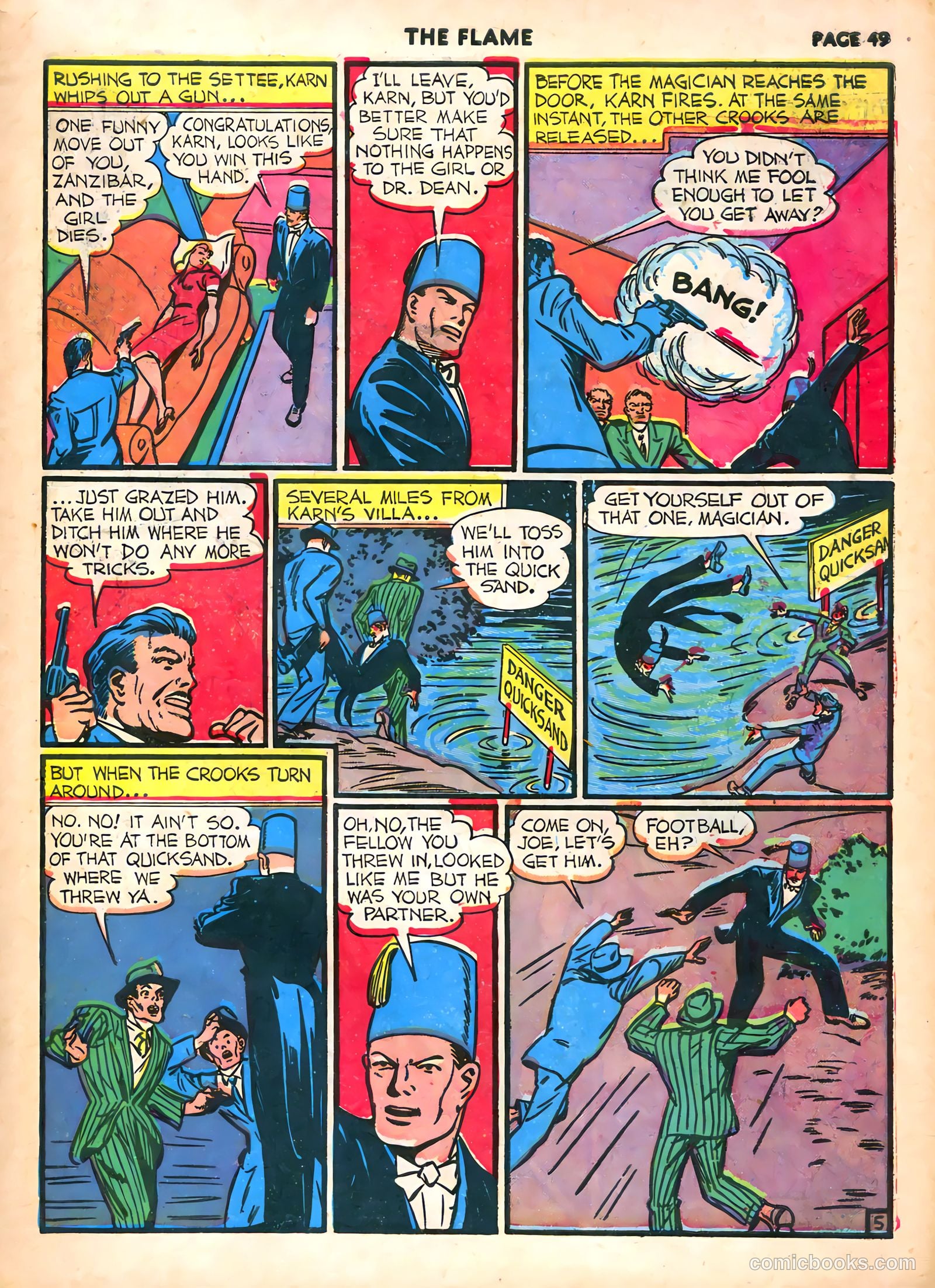 The Flame #6 (1941) — page 51 of 68