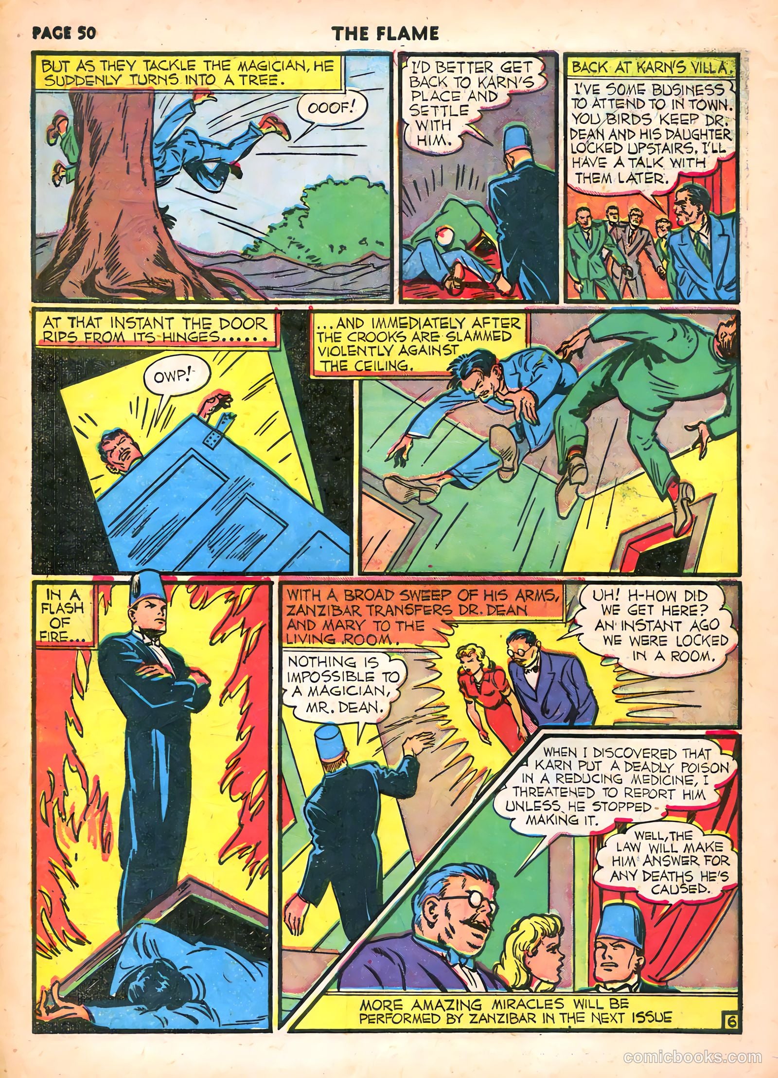 The Flame #6 (1941) — page 52 of 68
